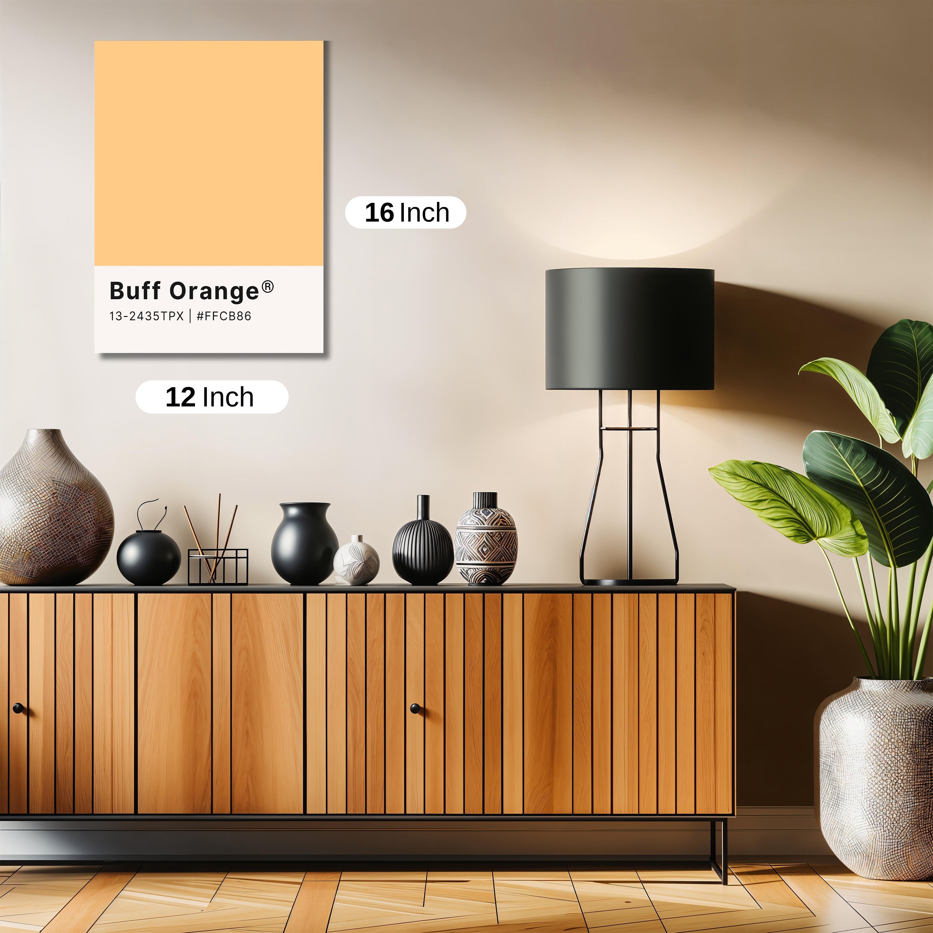 Buff orange color palette