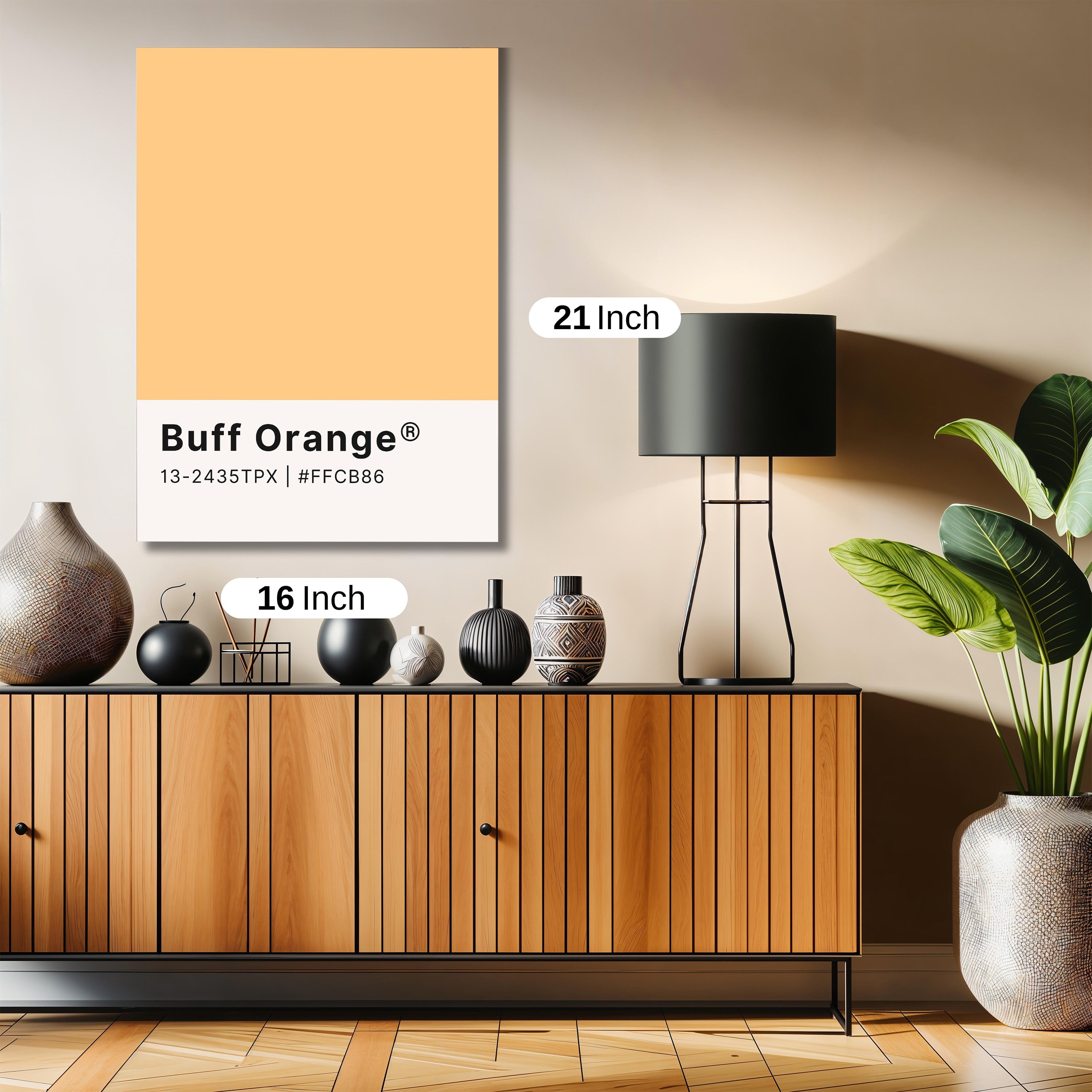 Buff orange color palette