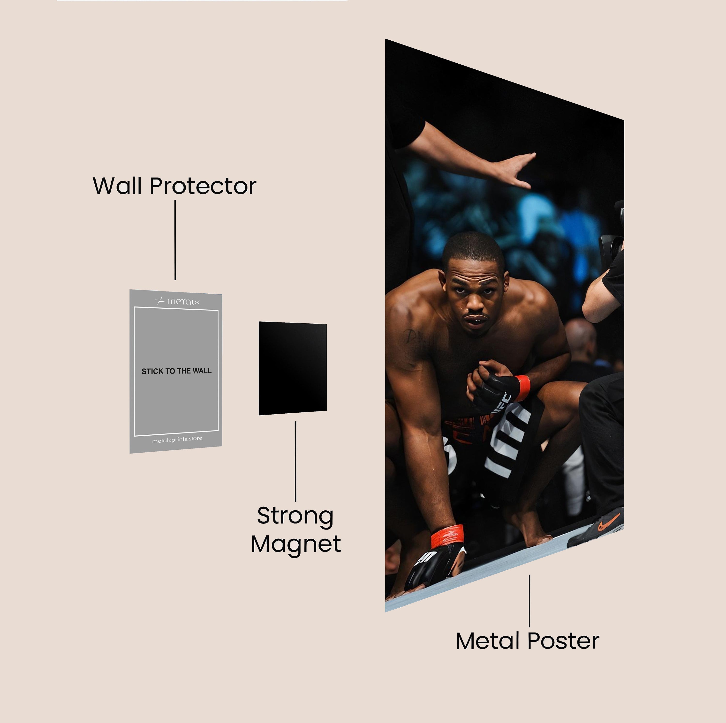 JOHN JONES UFC POSTER