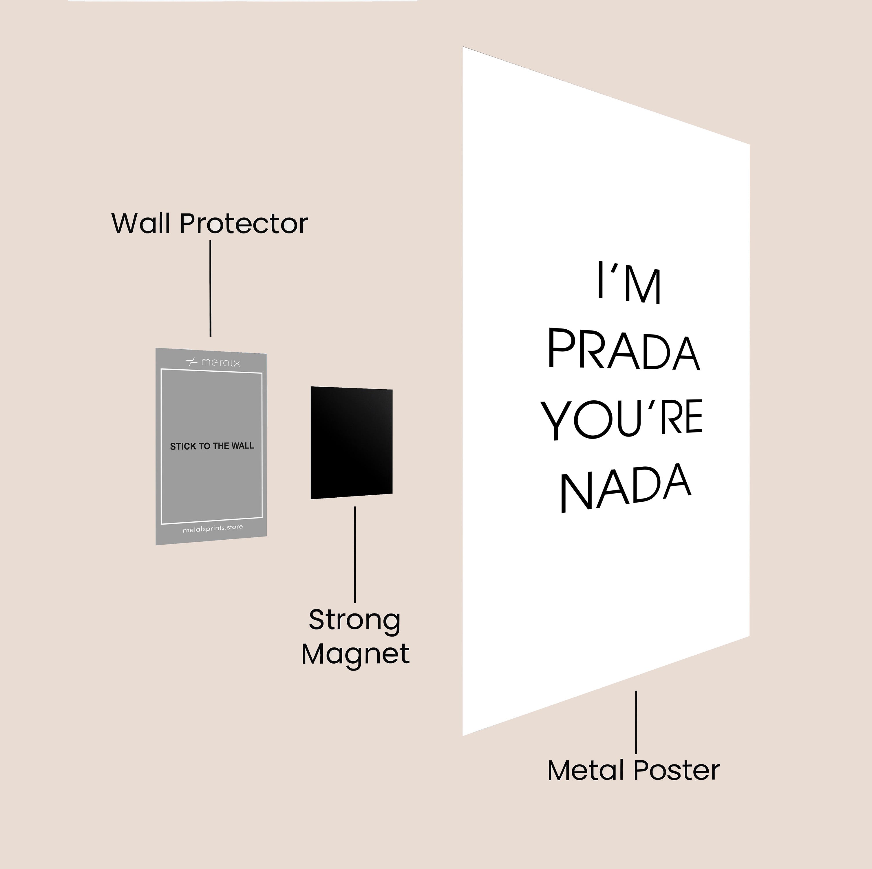 I'M PRADA YOU'RE NADA