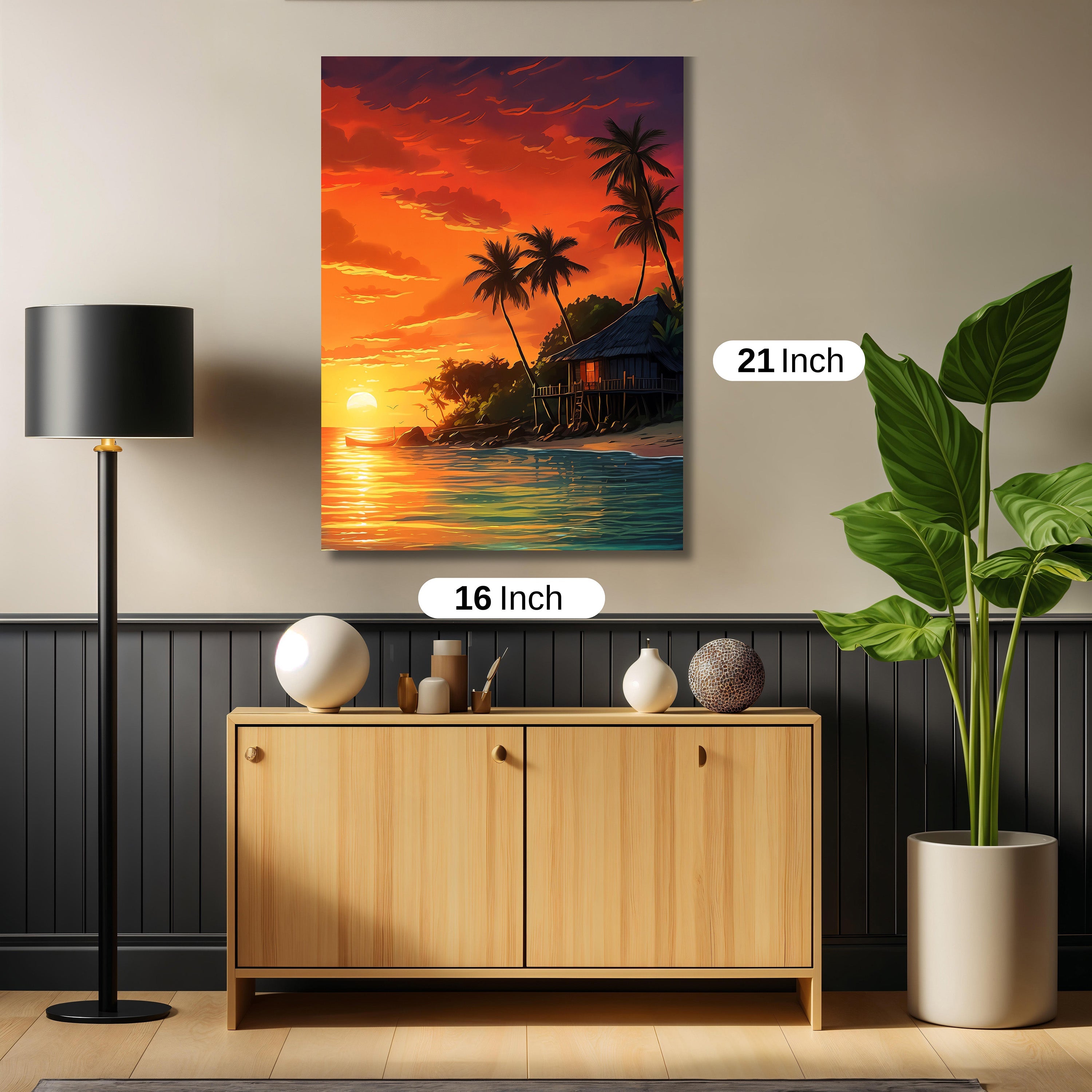 SUNSET AT BEACH HOUSE