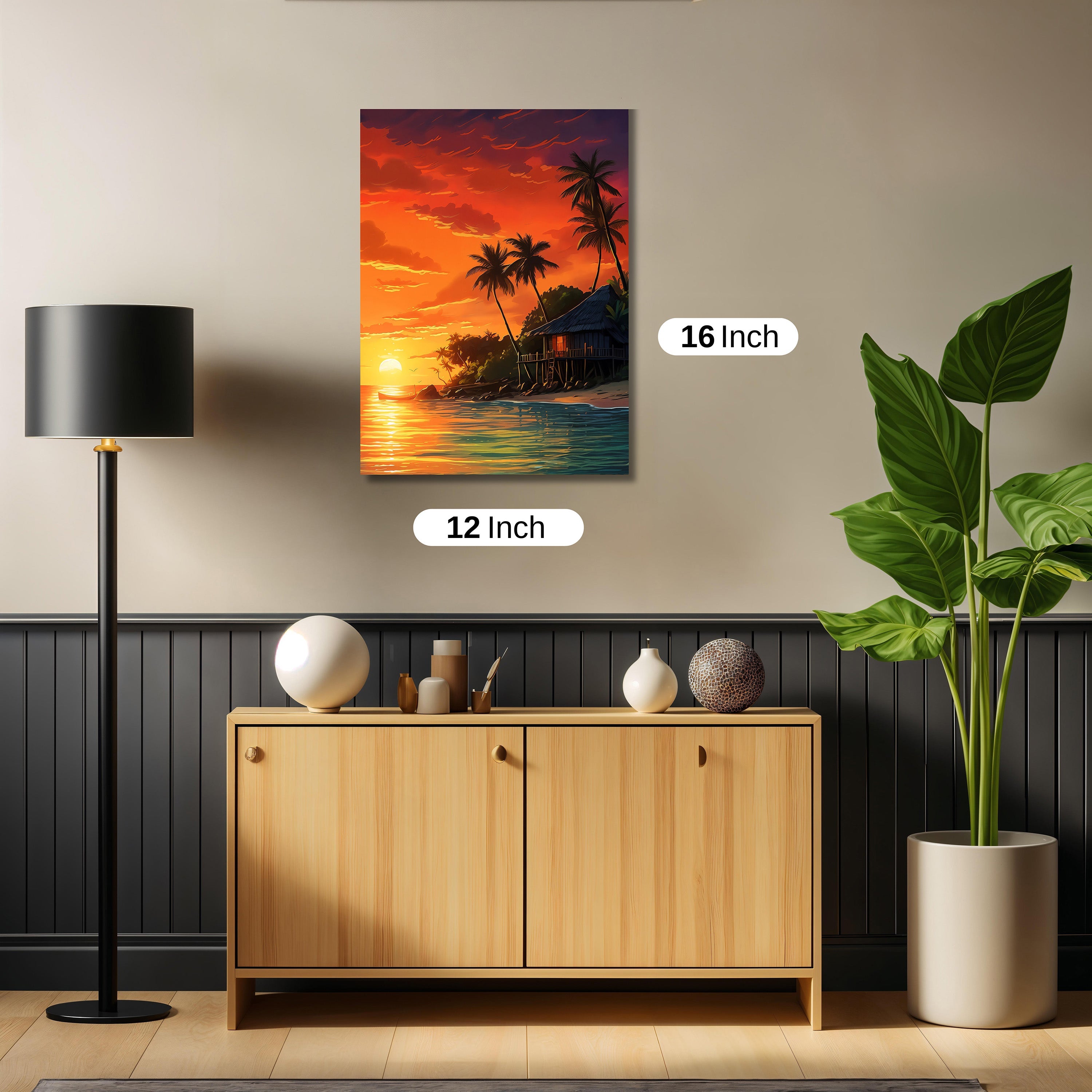 SUNSET AT BEACH HOUSE