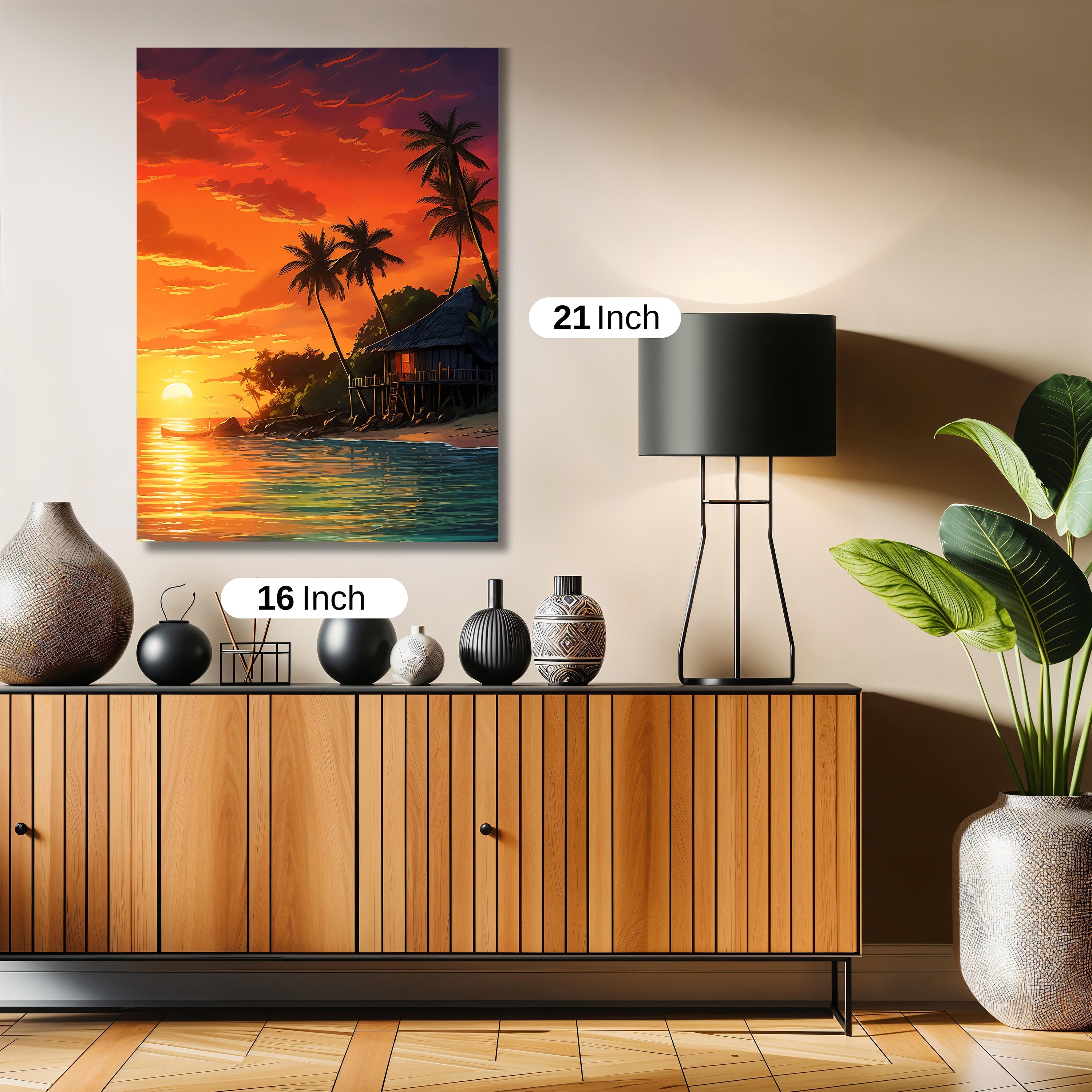 SUNSET AT BEACH HOUSE
