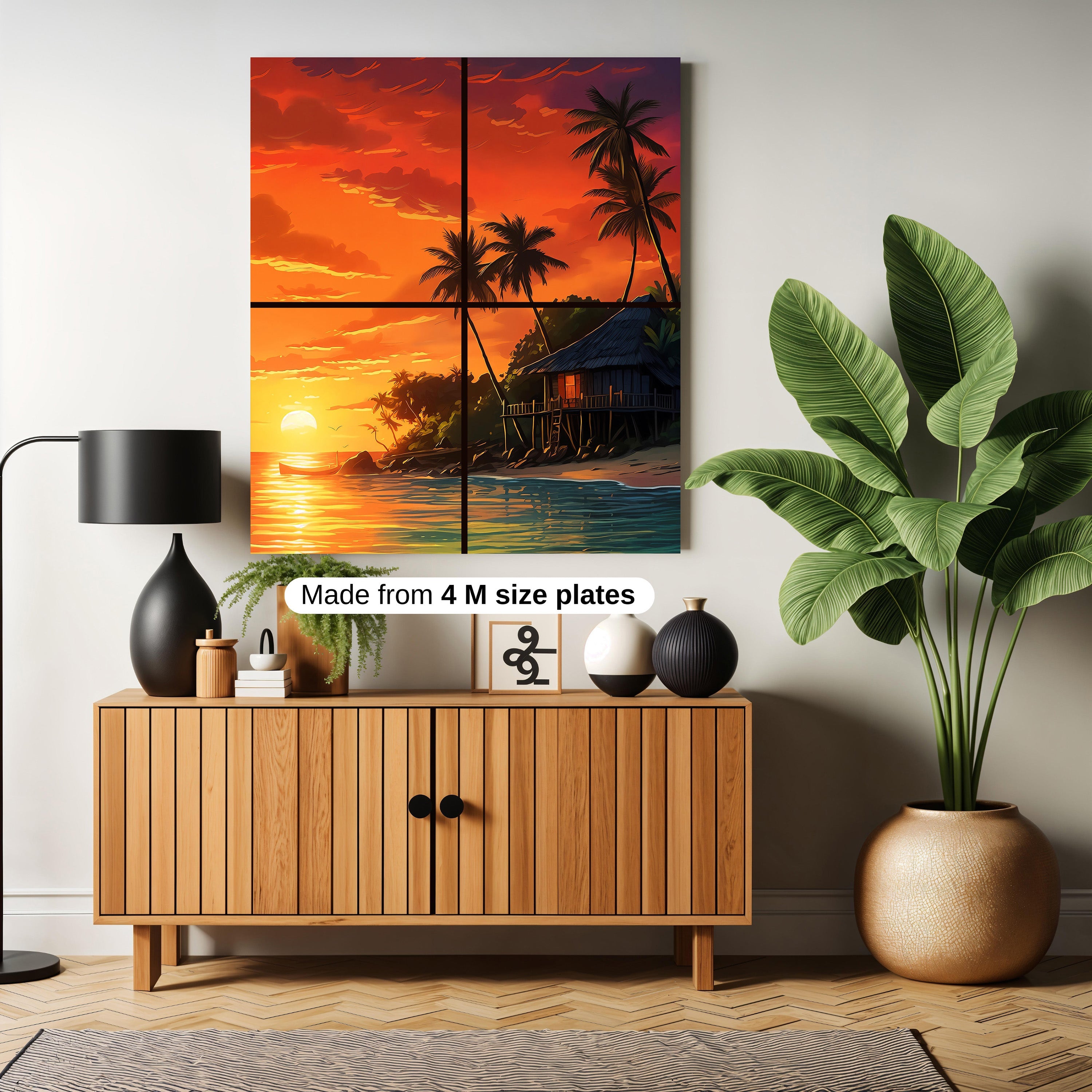 SUNSET AT BEACH HOUSE
