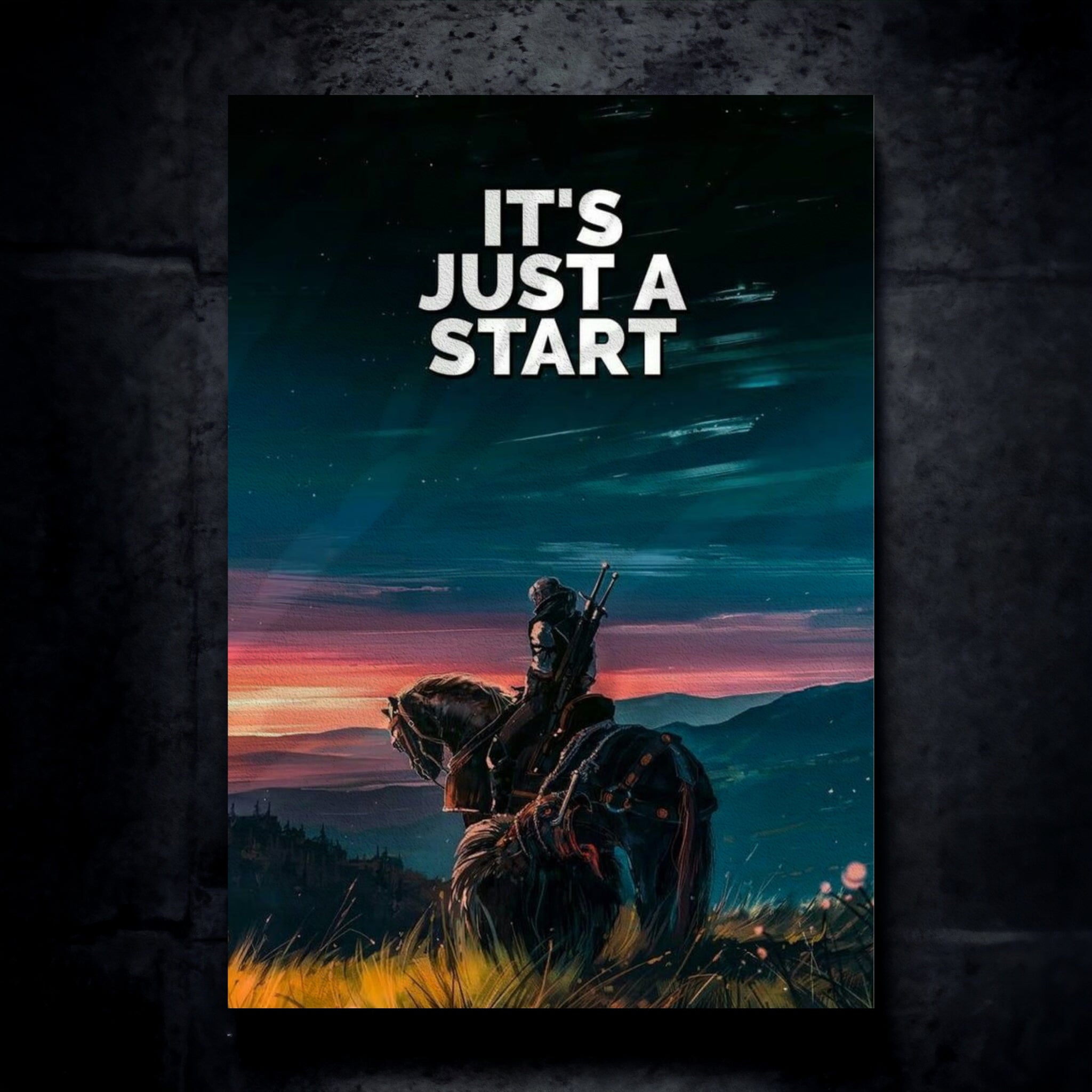 It is Just a Start