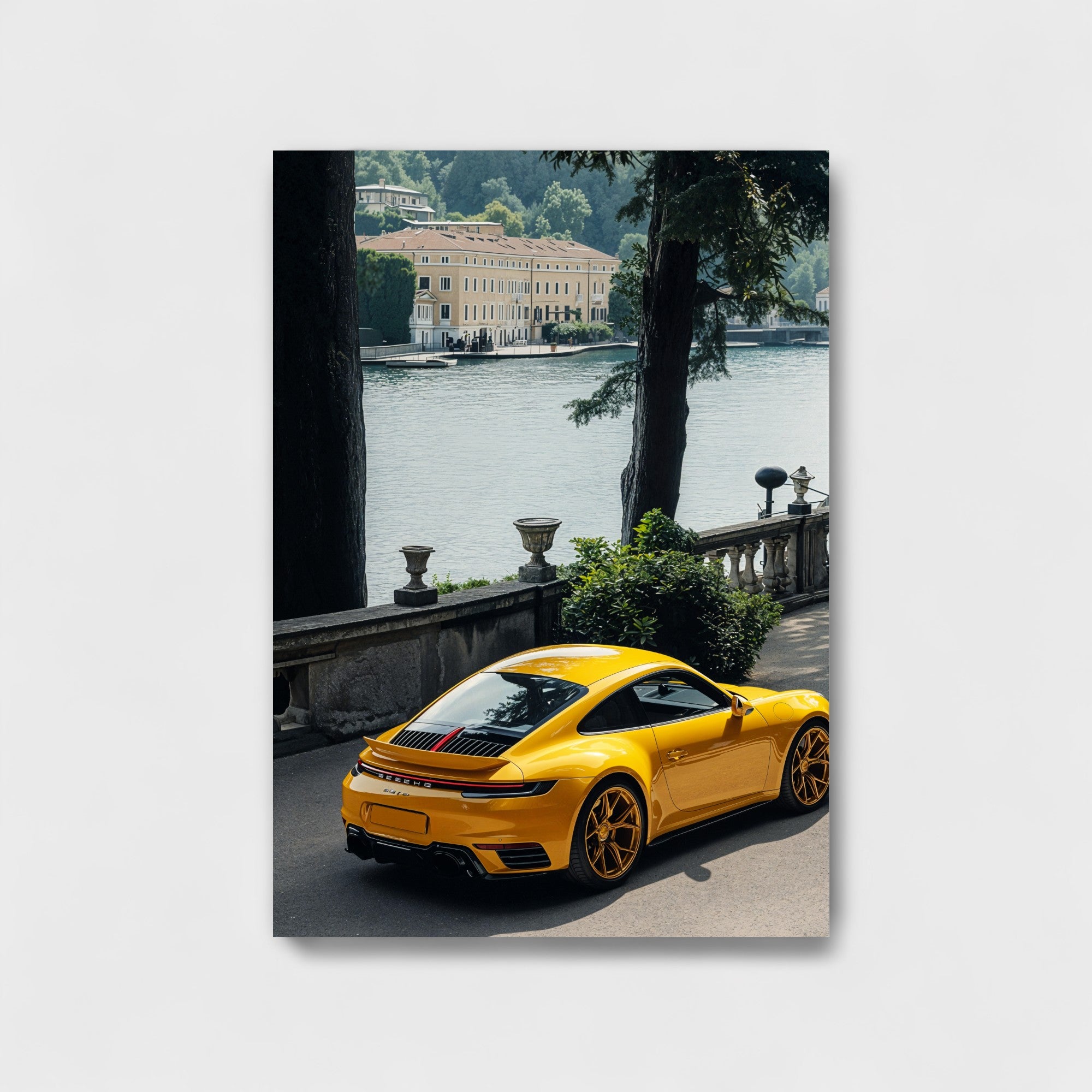 Porsche 911 yellow
