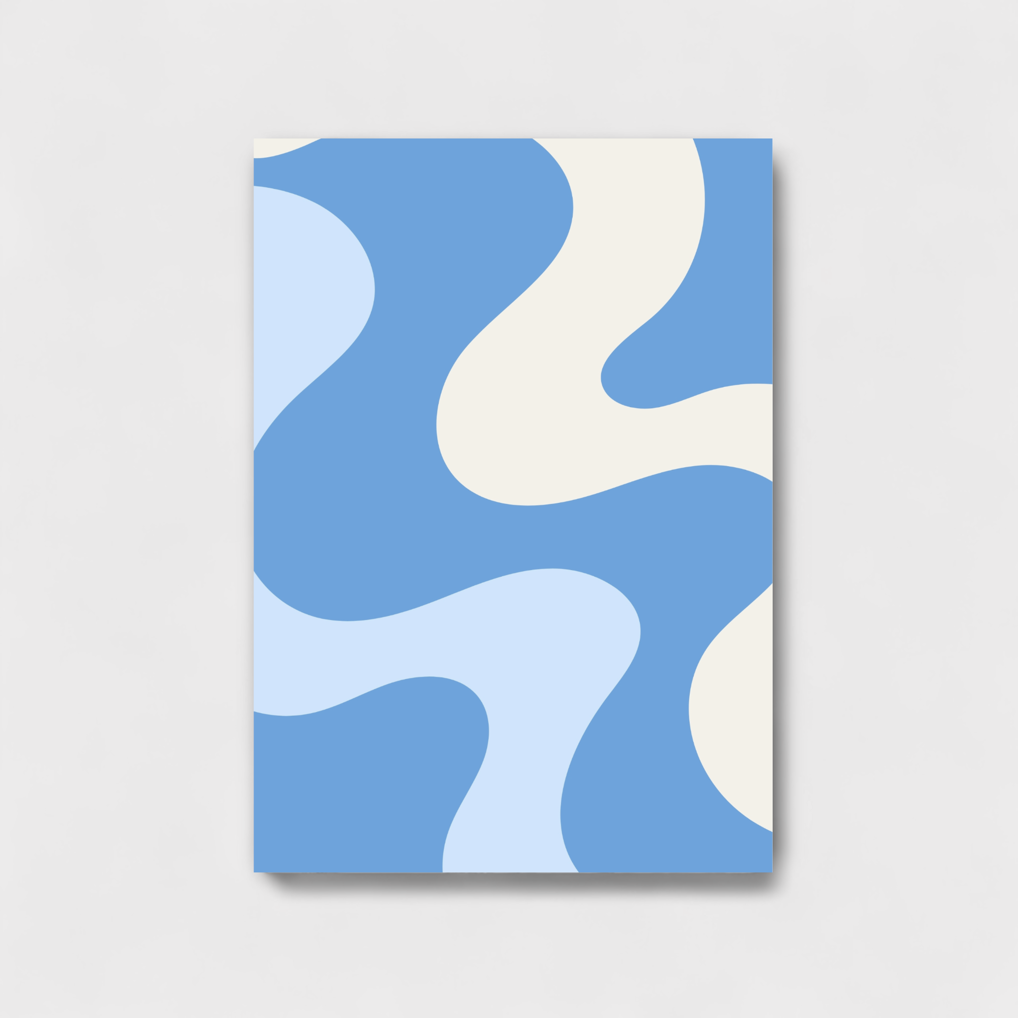 Cold colors art work