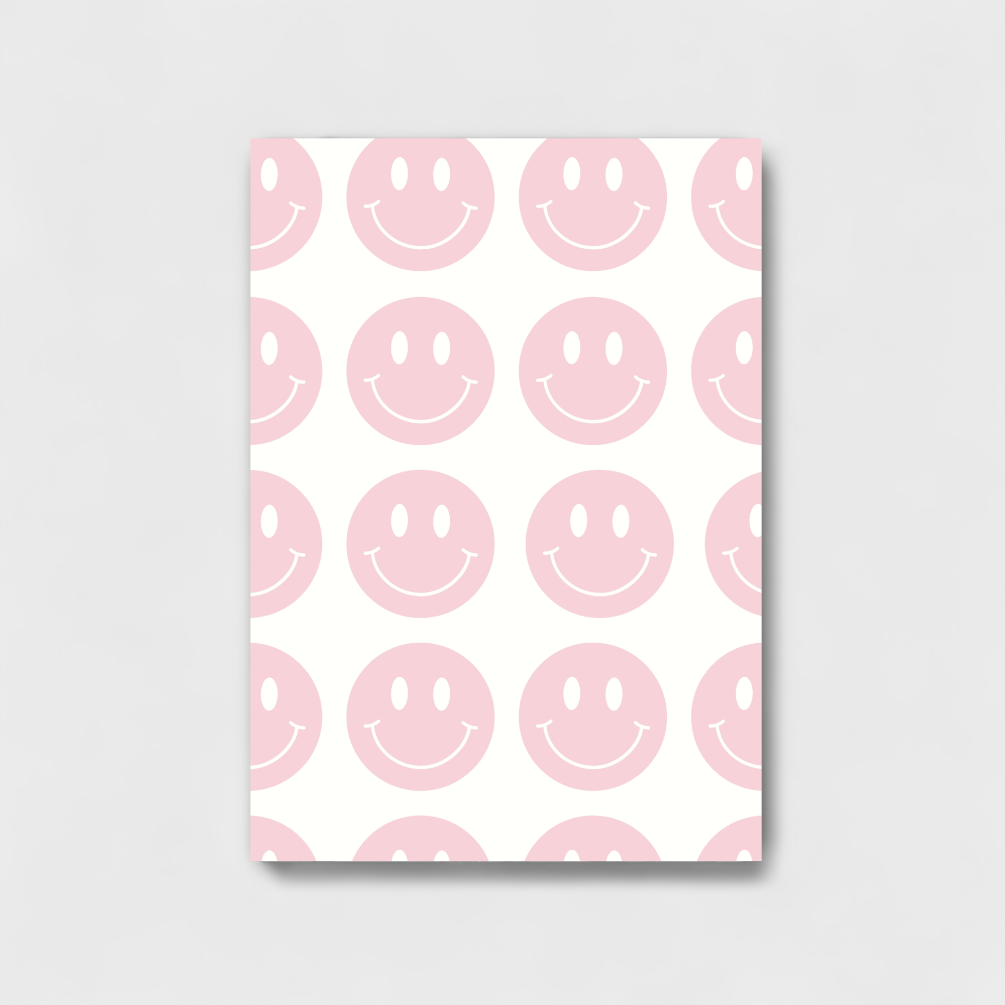 smiley face art work