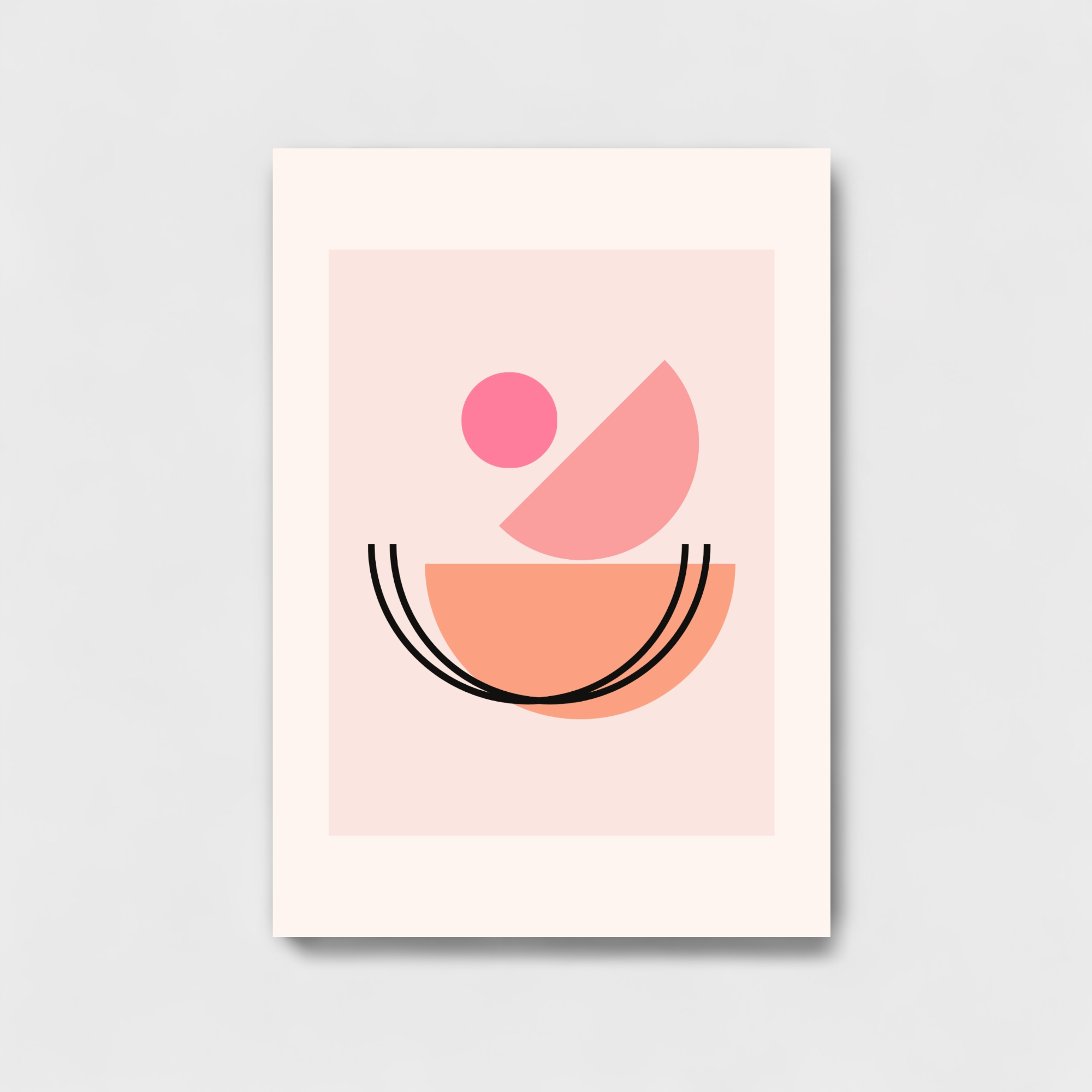 Geometric vector art work