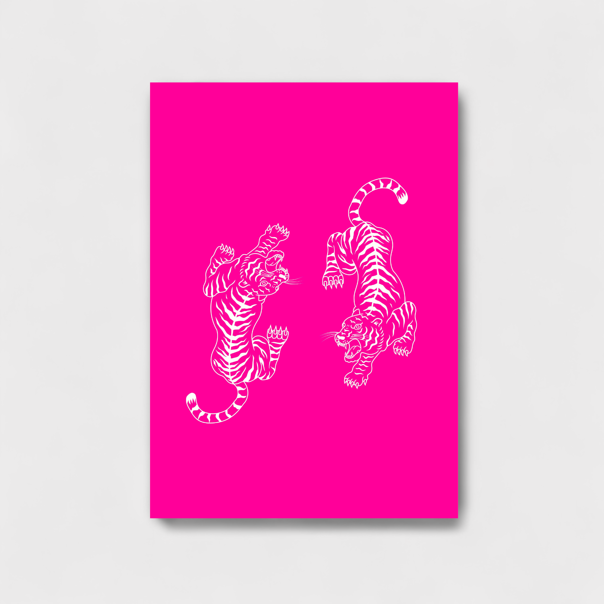 Lilac Tiger art work