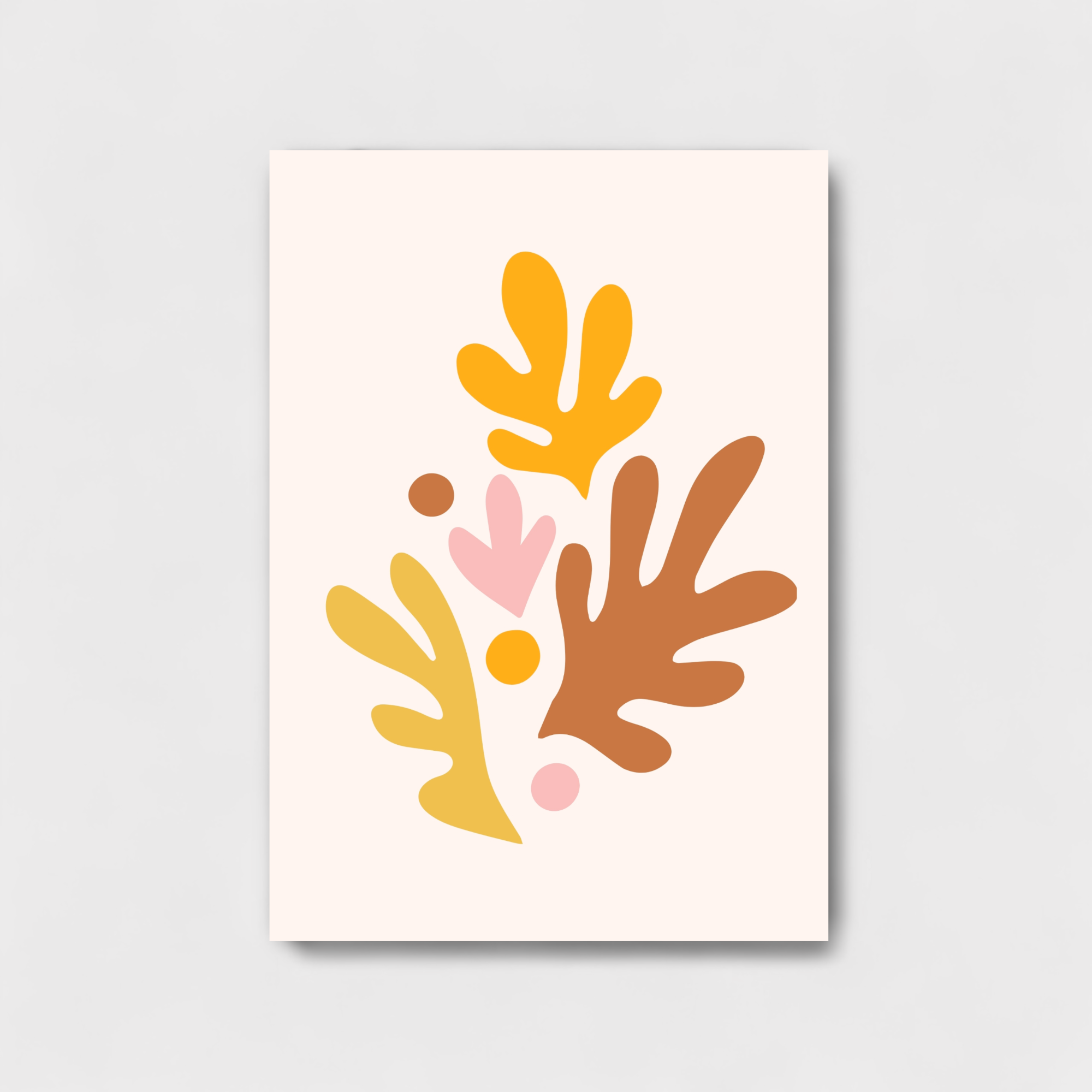 Boho Abstract art work