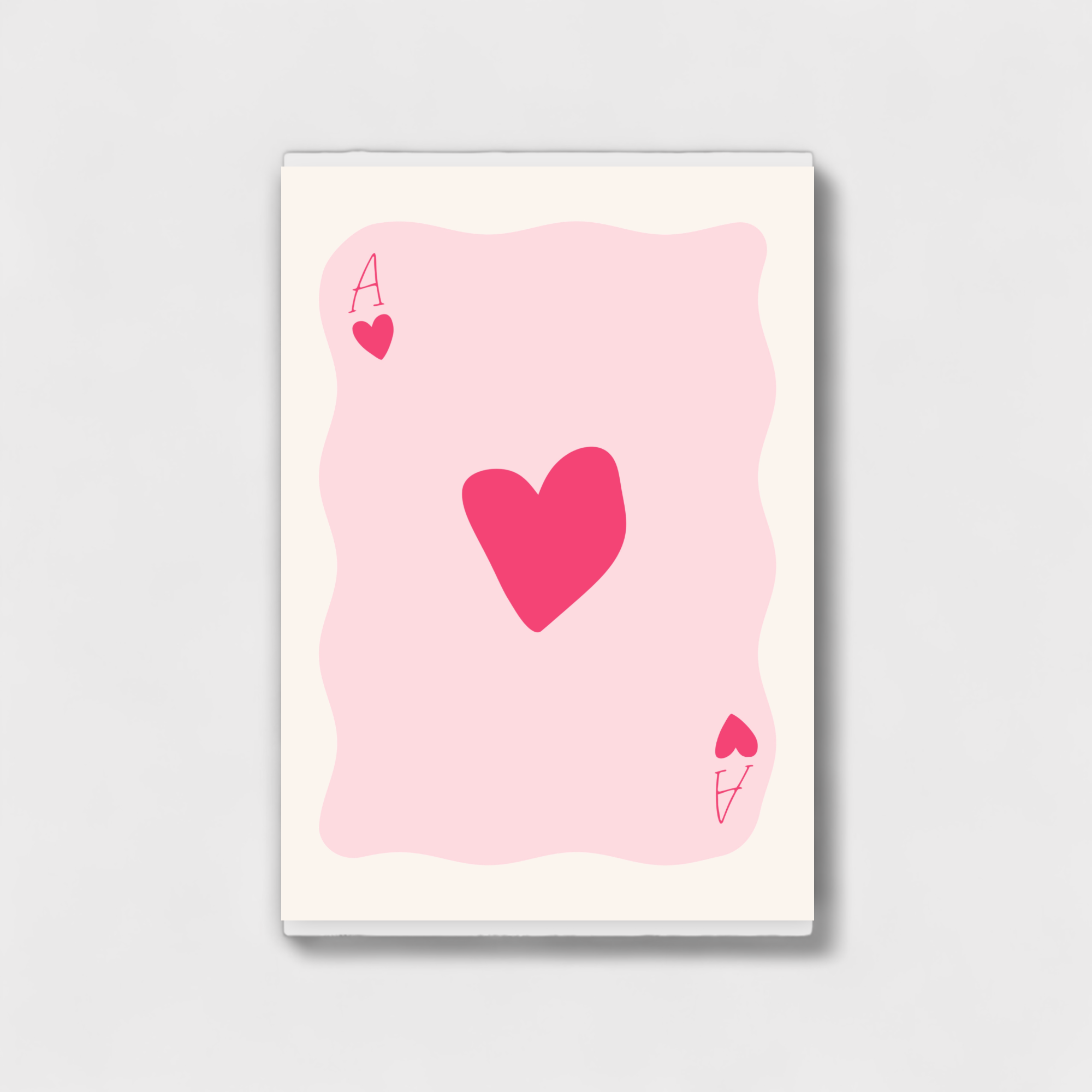 Ace of hearts poster