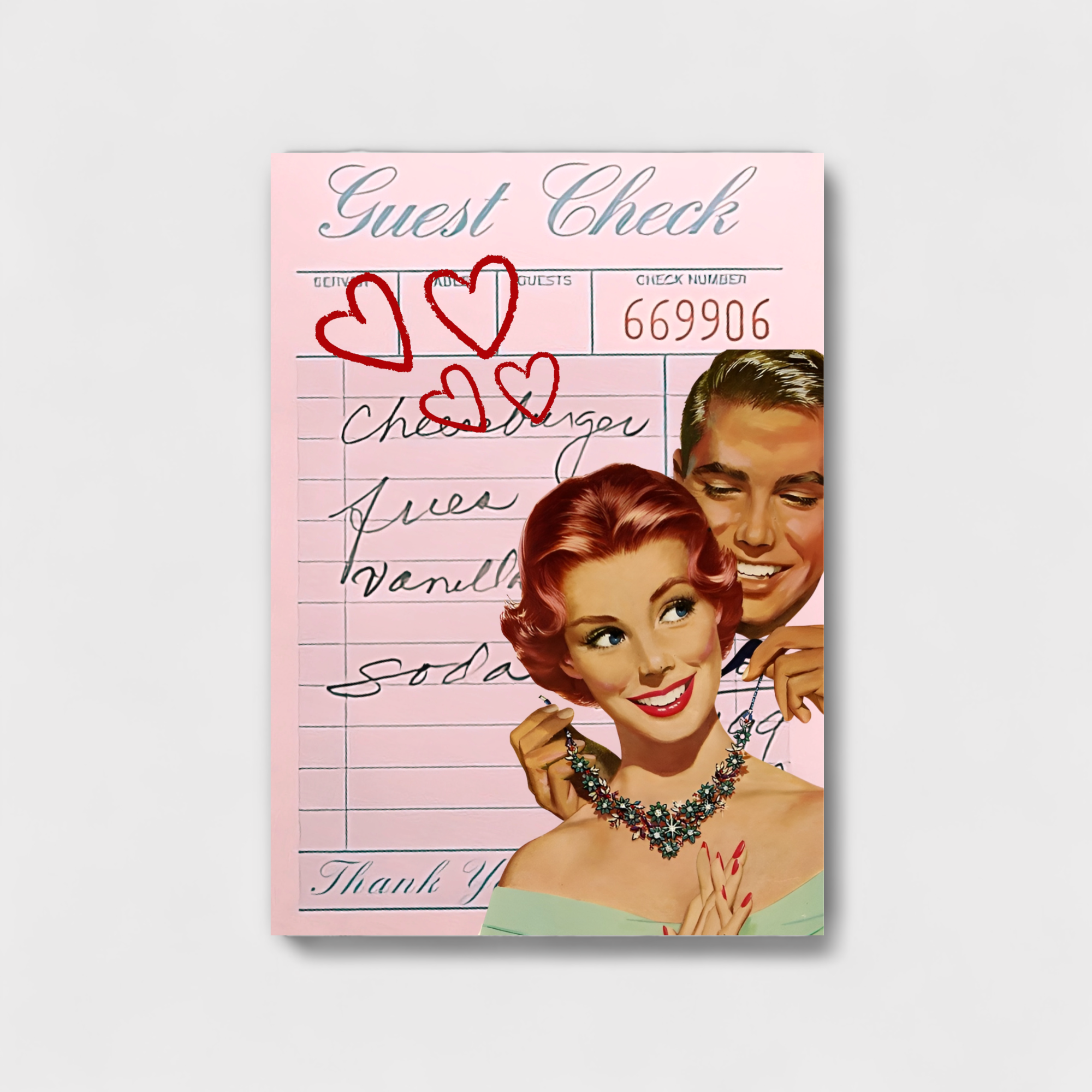 guest check comix artwork