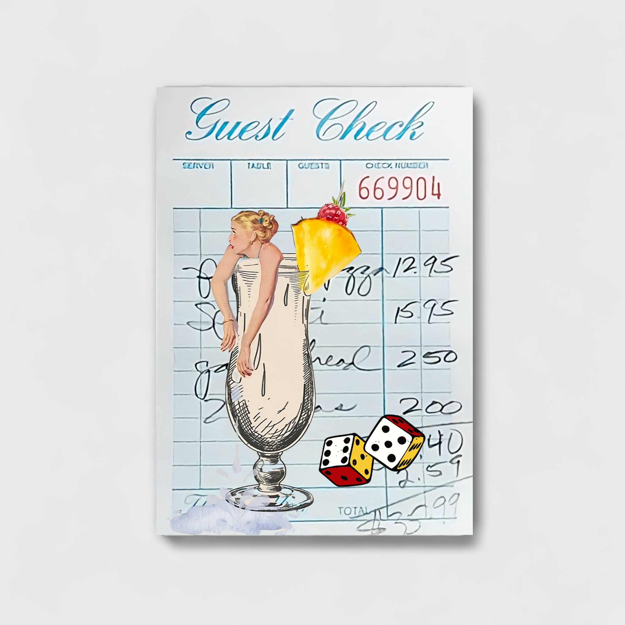 guest check comix artwork