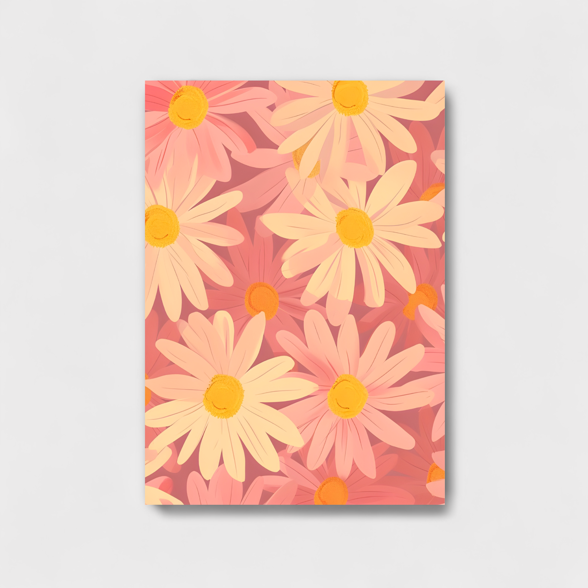Floral pattern artwork