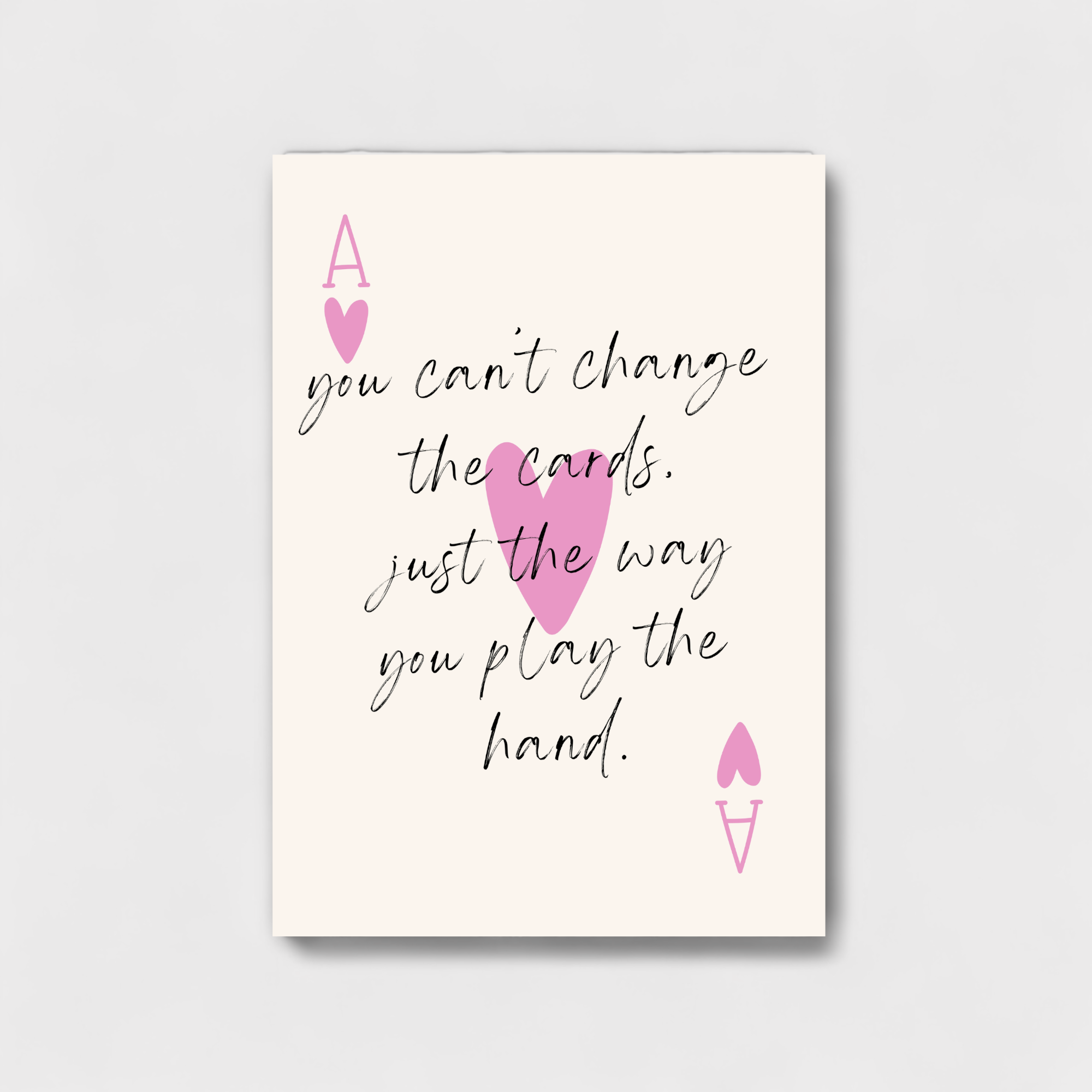 Ace of hearts artwork