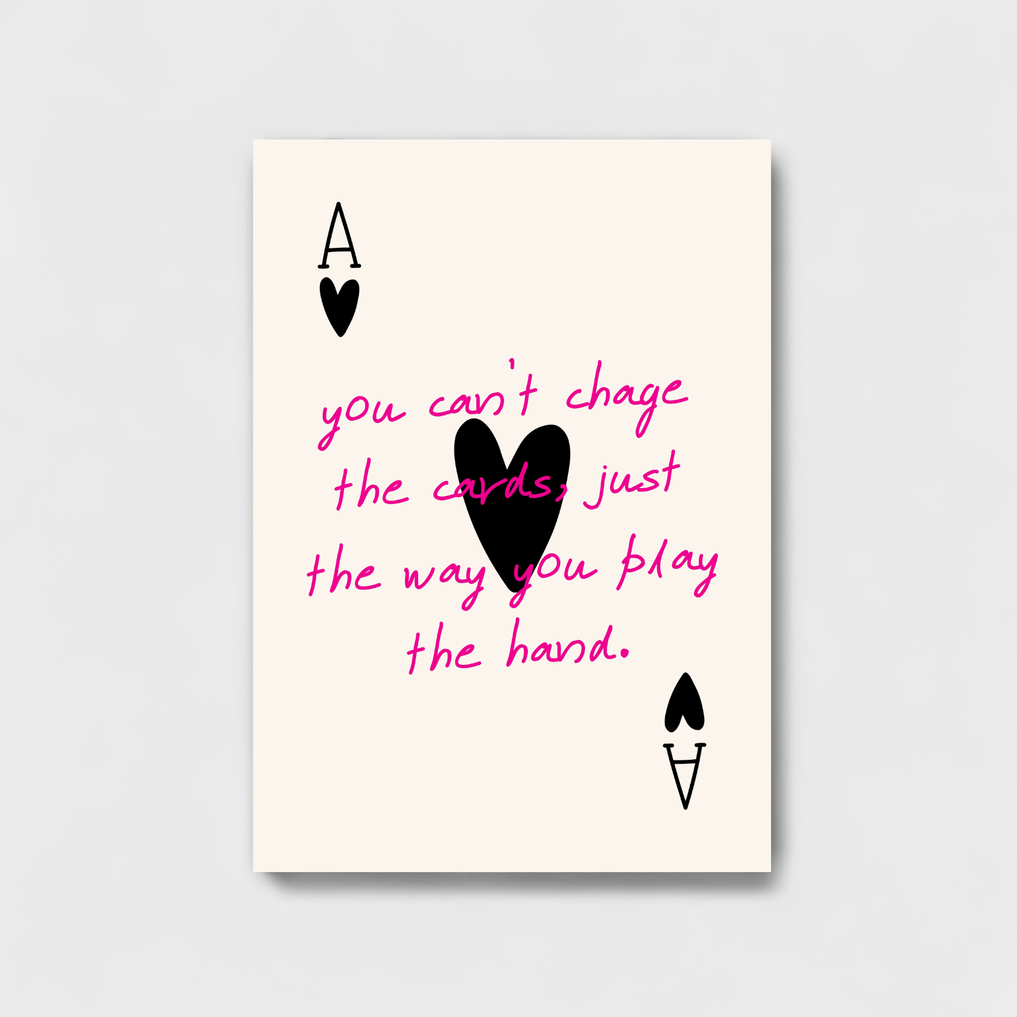 Ace of hearts artwork