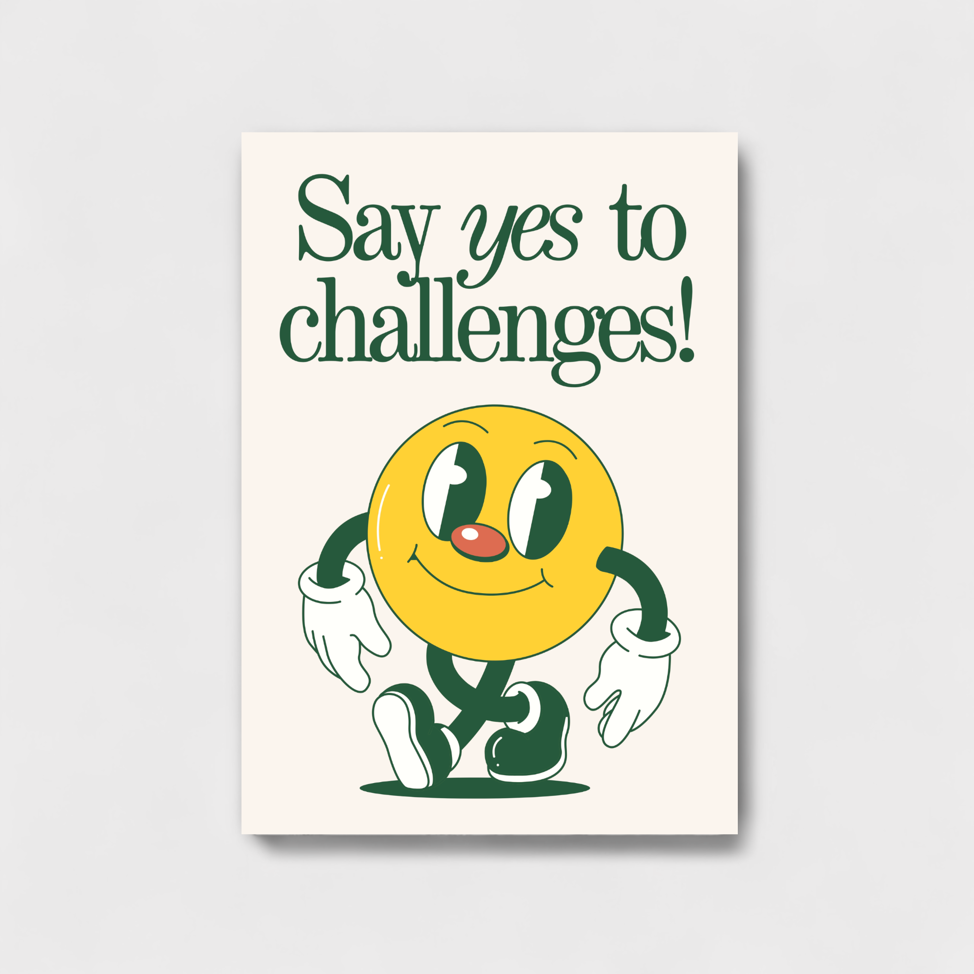 Say yes to challenges