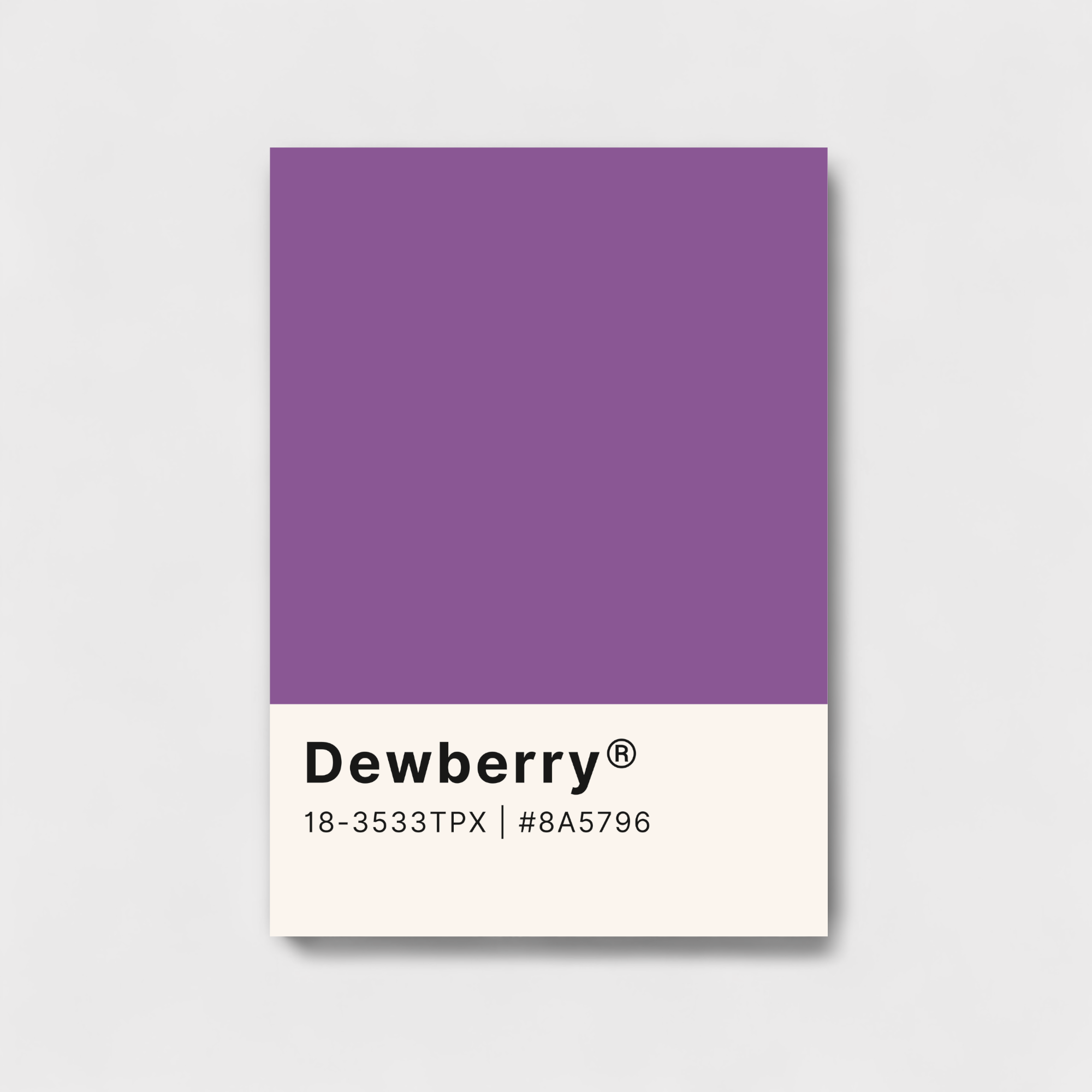 Dewberry color palette