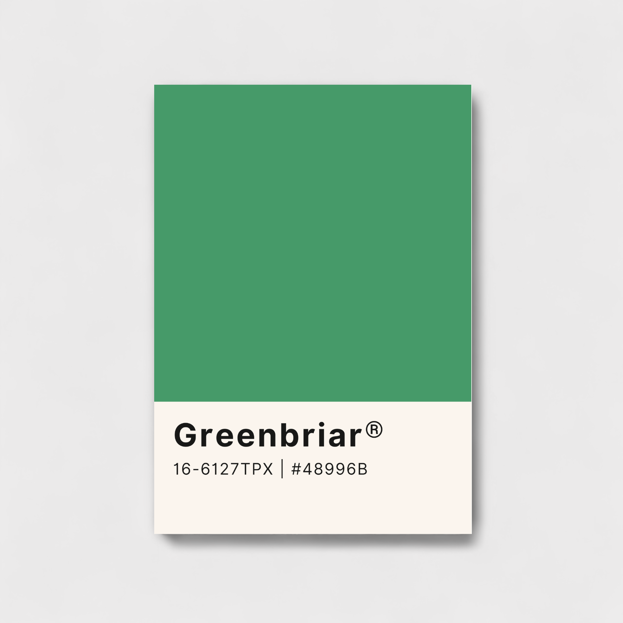 Greenbriar color palette