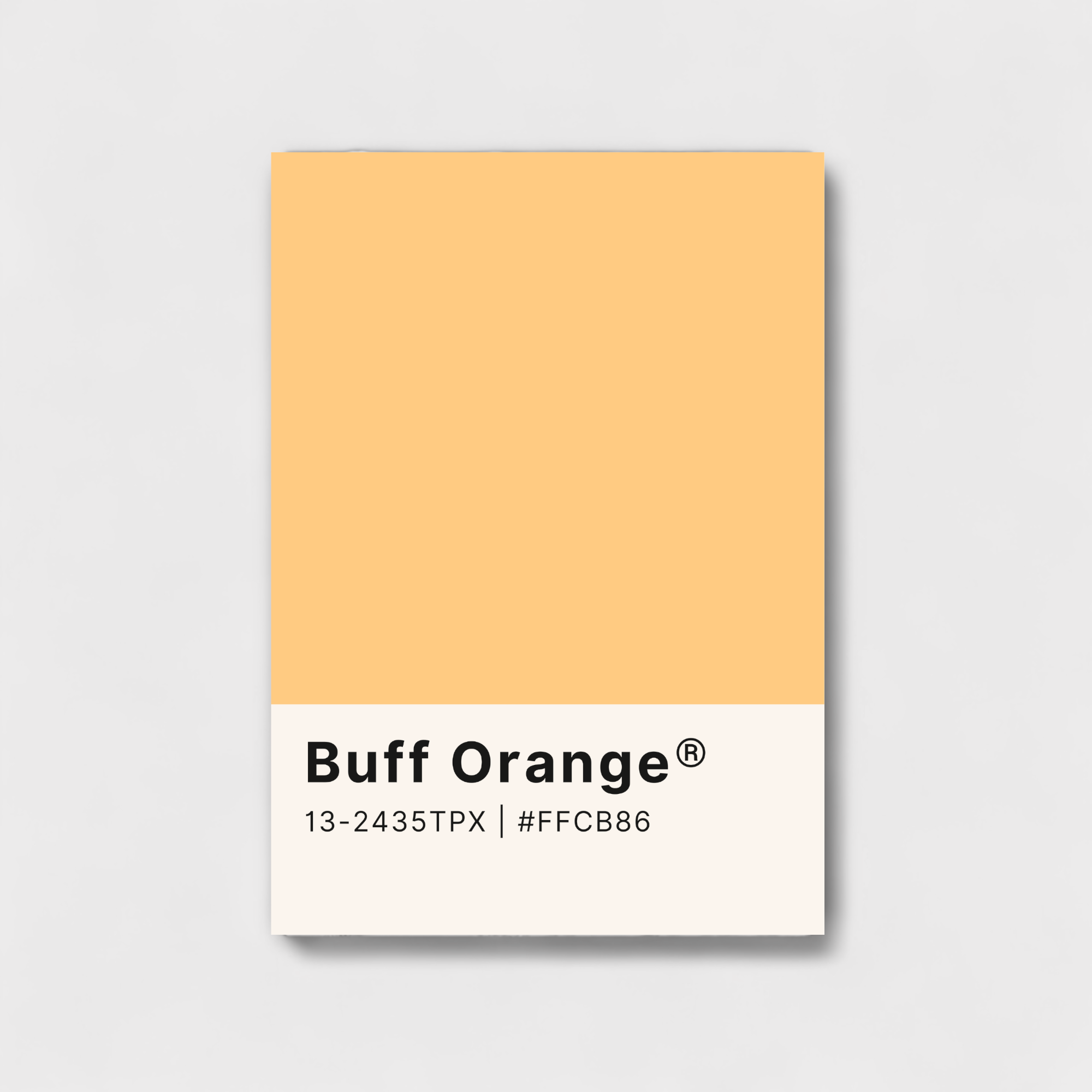 Buff orange color palette