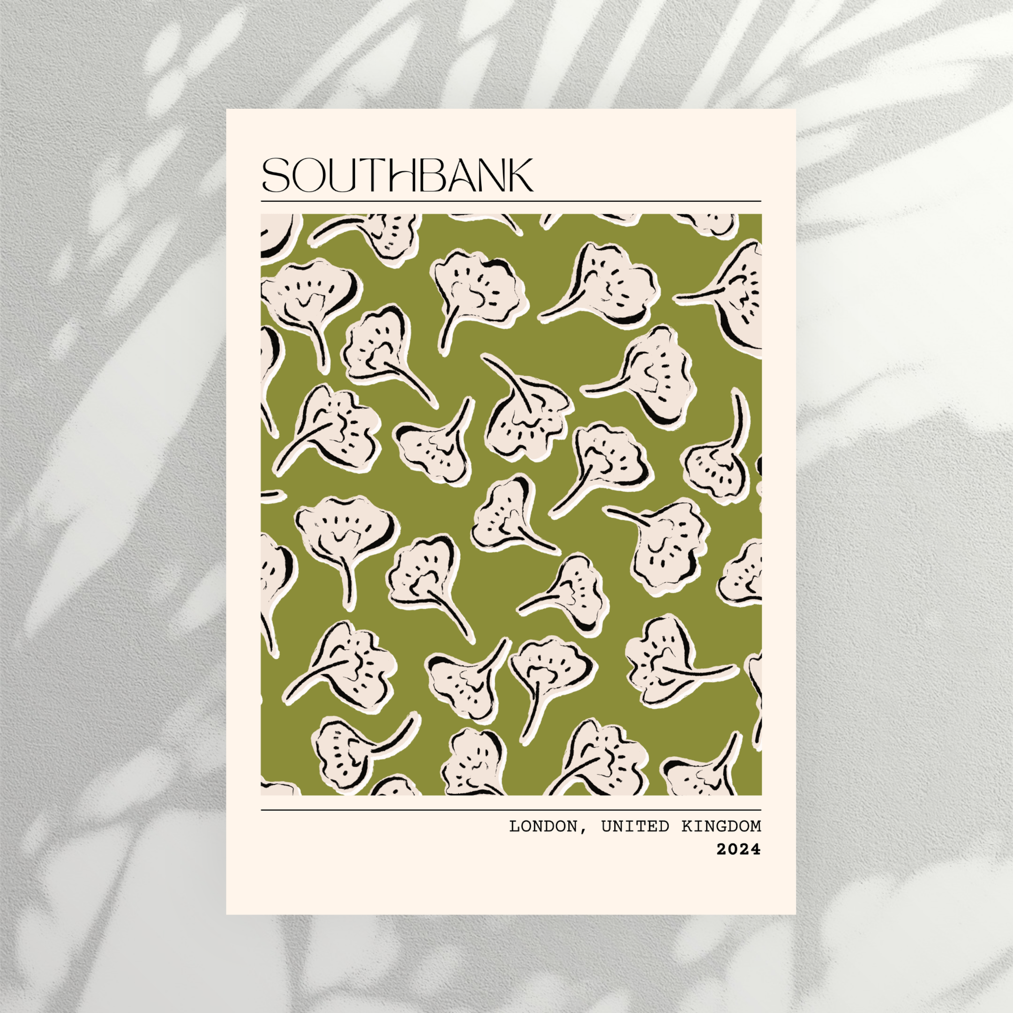 Southbank floral art