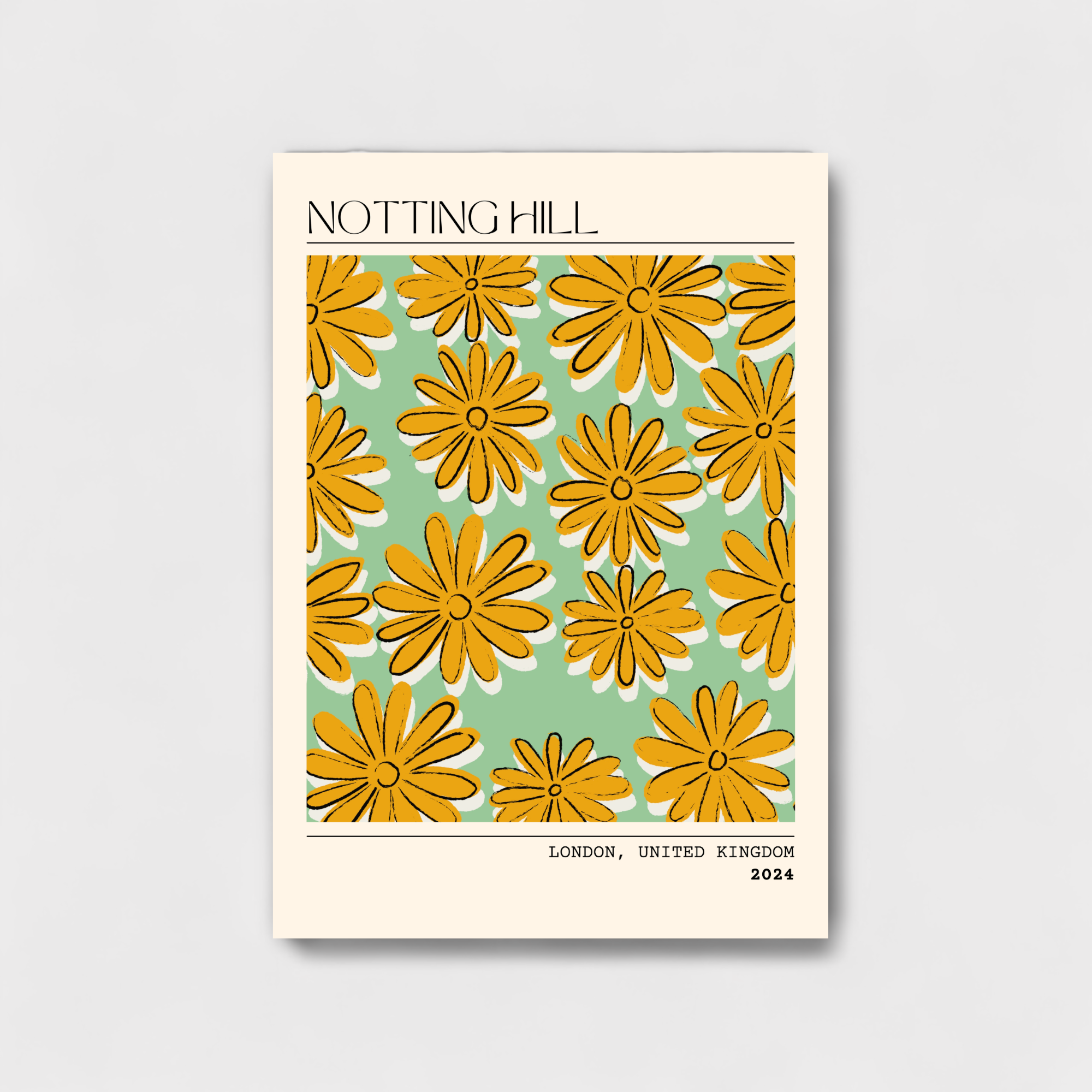 Notting hill floral art