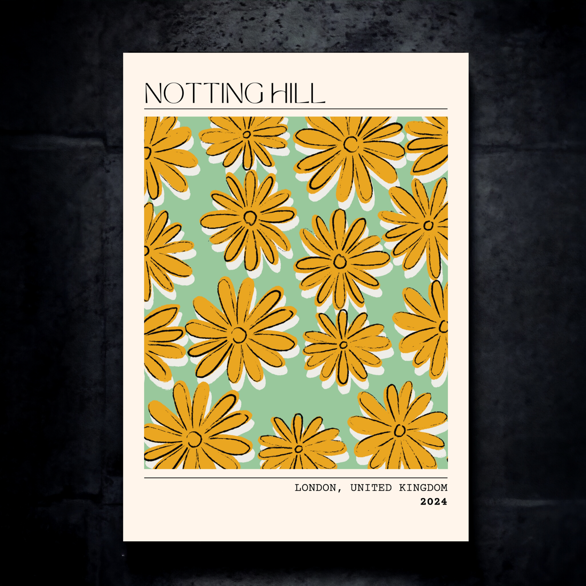 Notting hill floral art