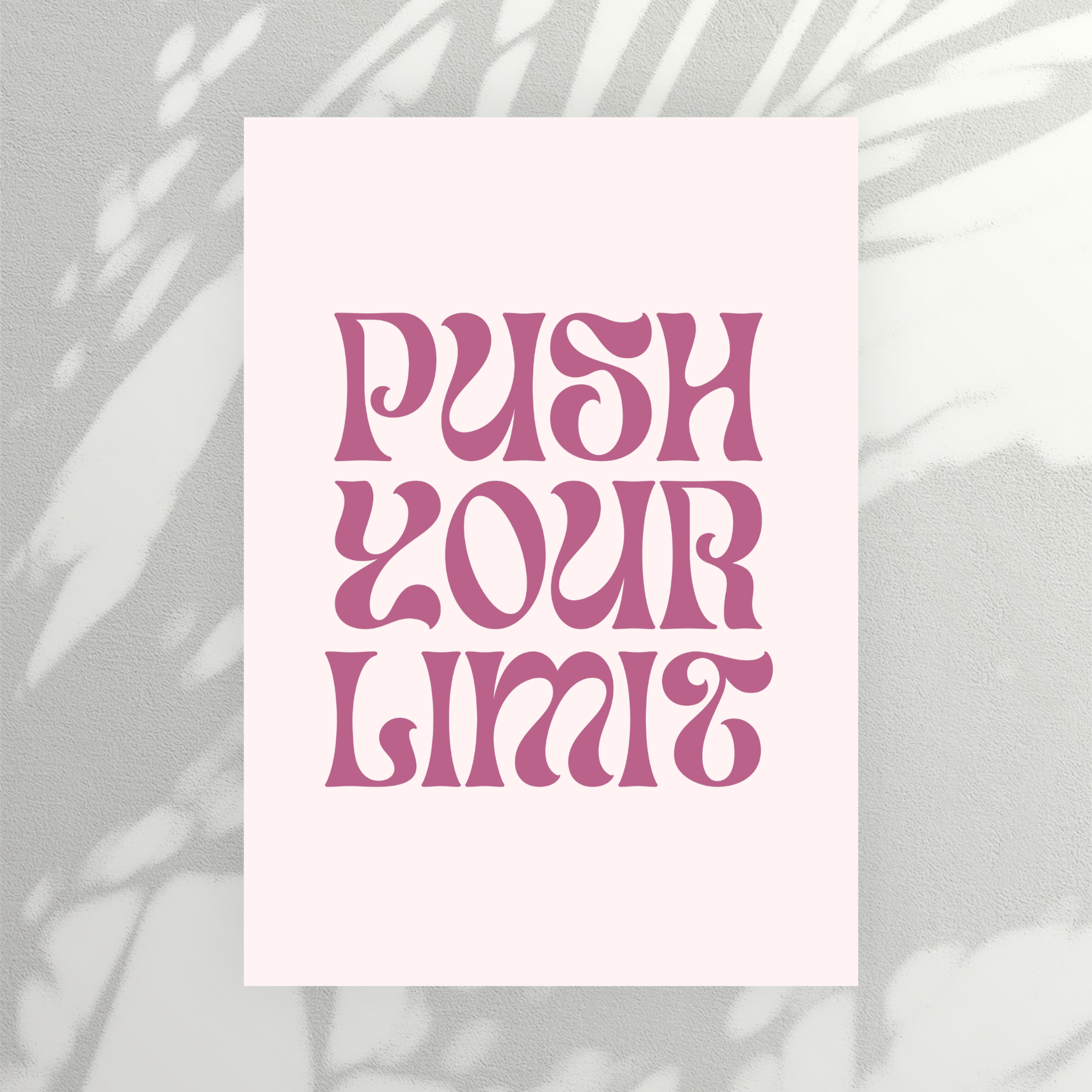 Push your limit