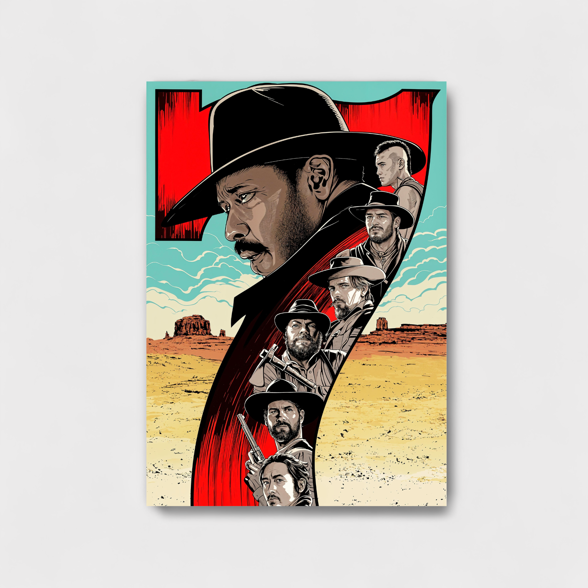 THE MAGNIFICENT SEVEN MOVIE POSTER