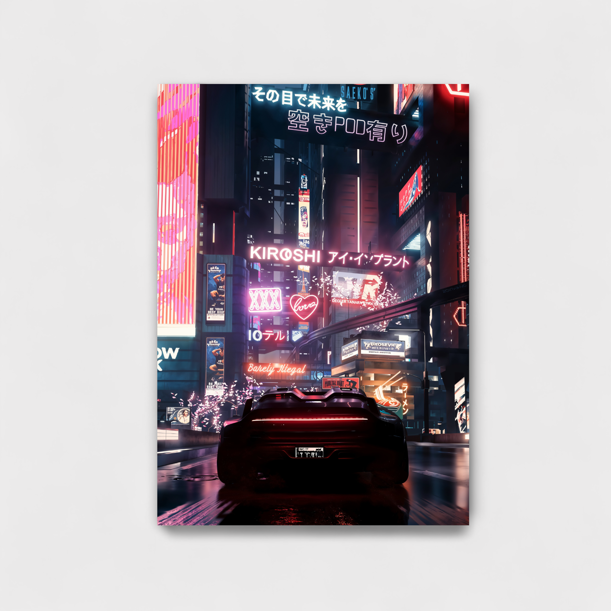 futuristic city