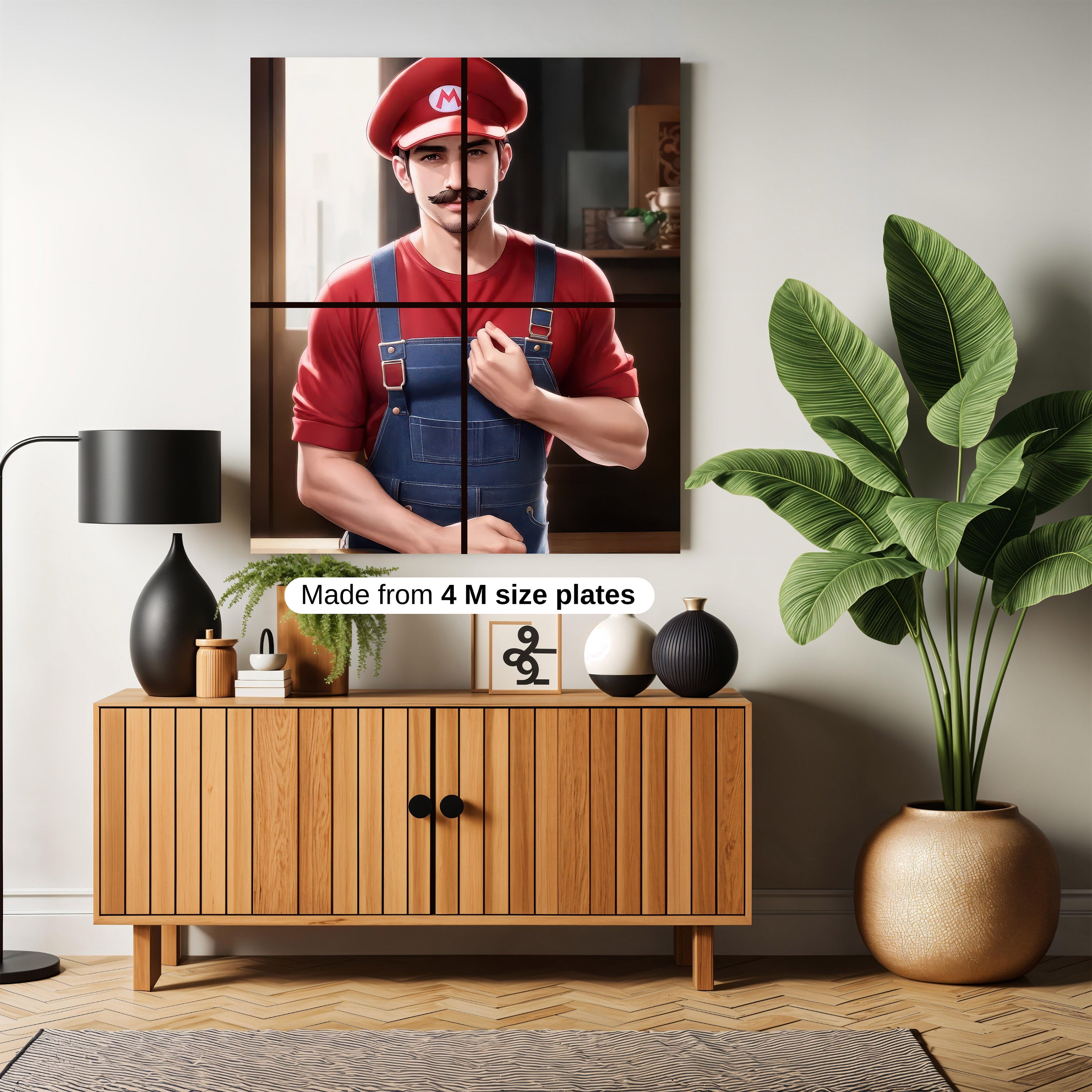 Mario Reflective M