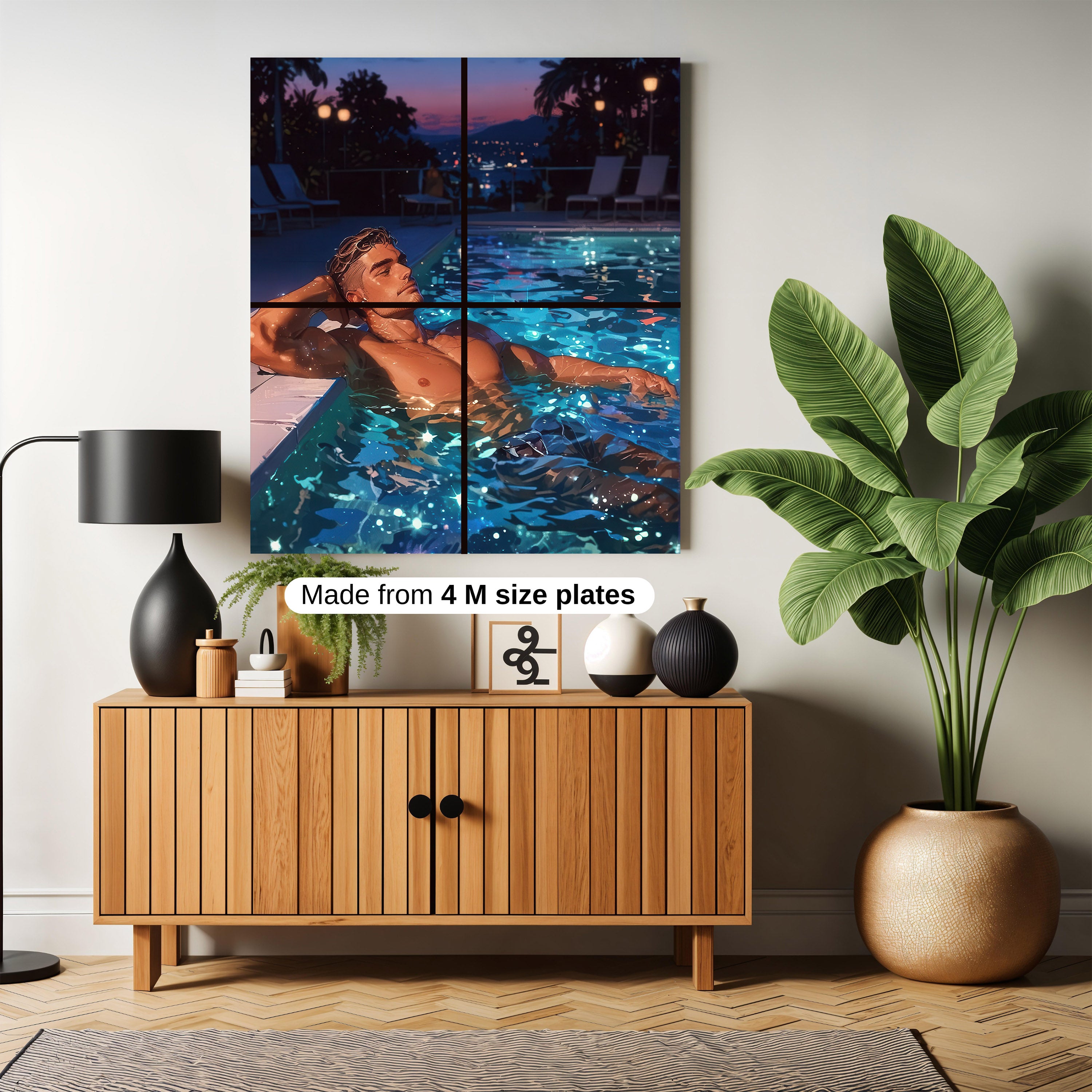 Poolside Tranquility M