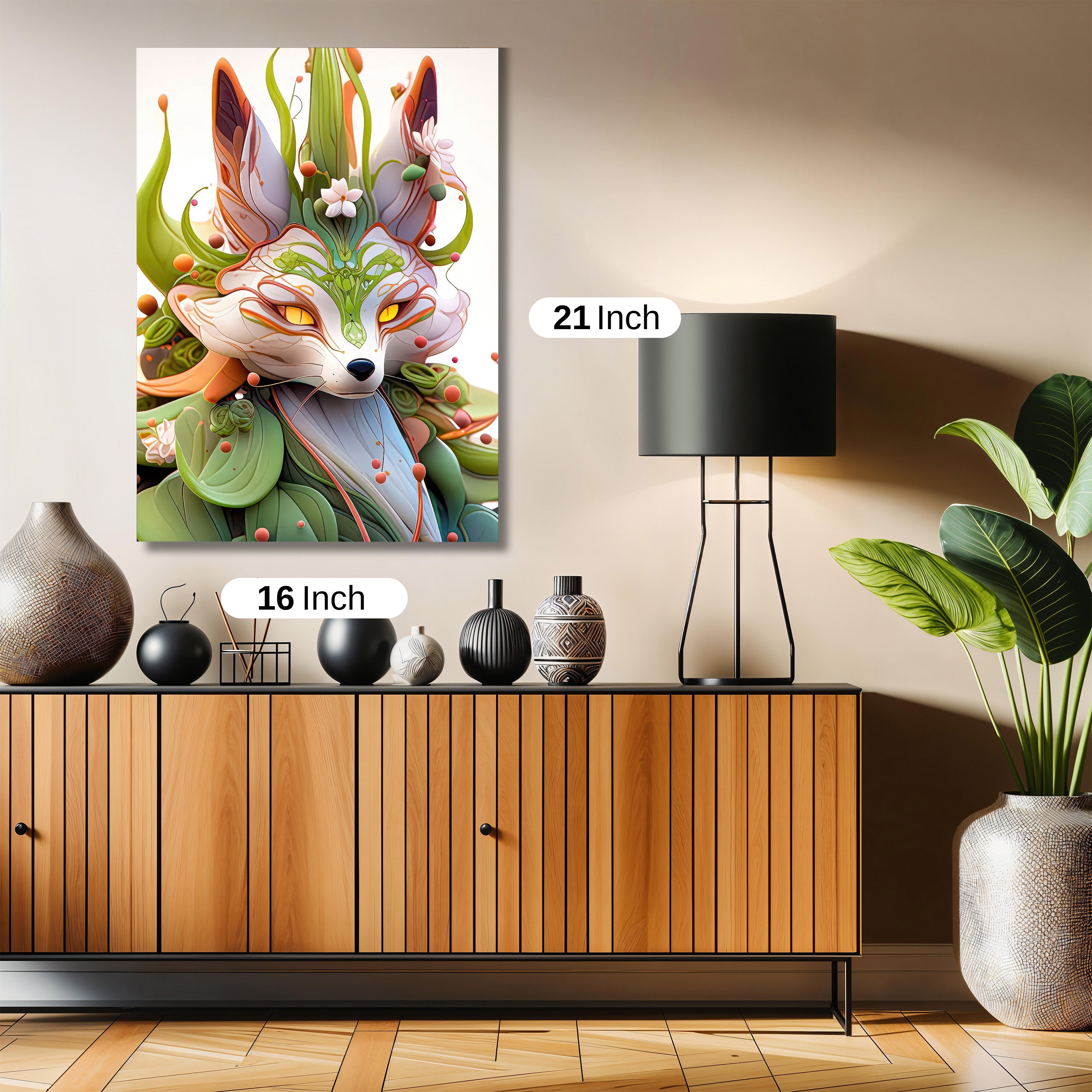 Floral Fox M