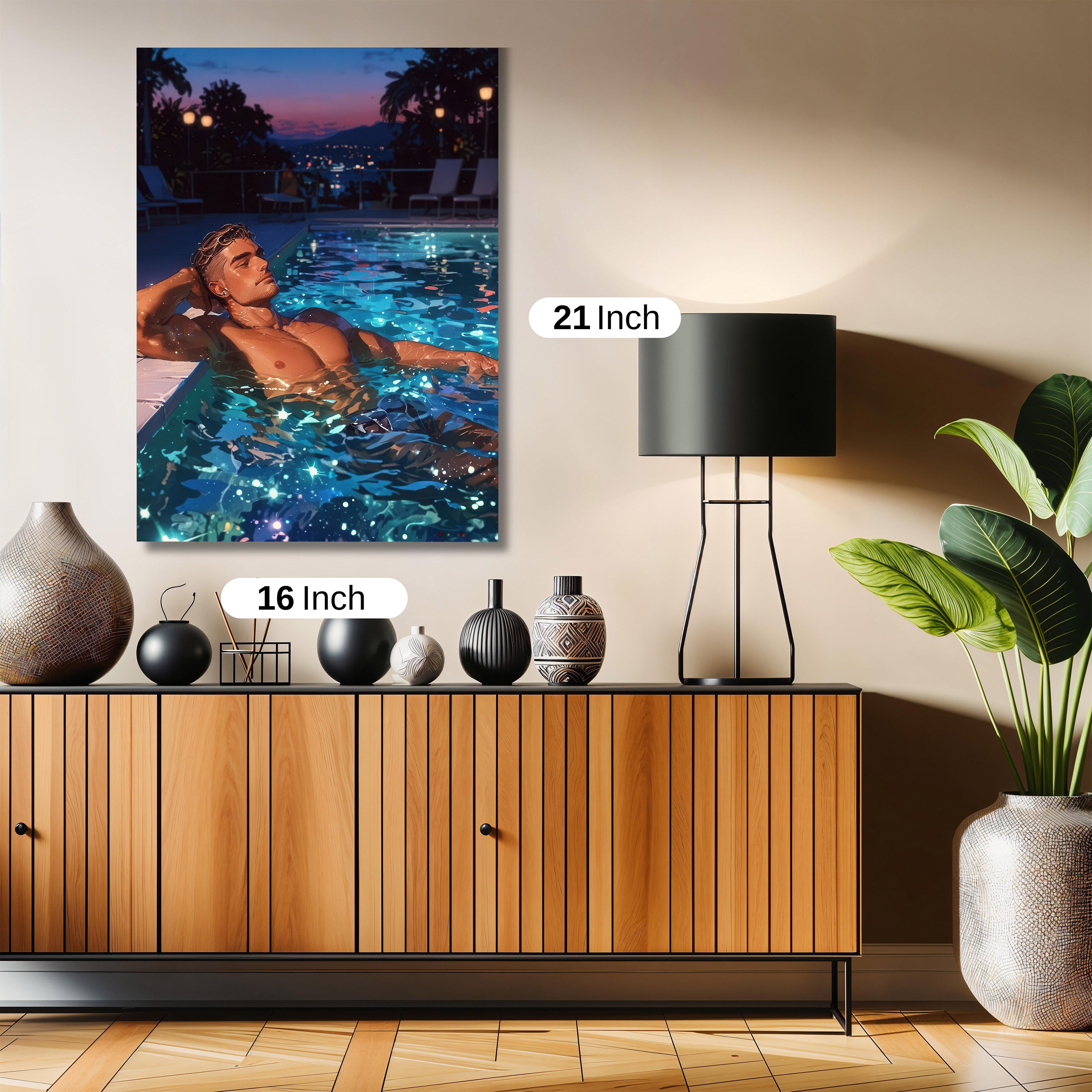 Poolside Tranquility M