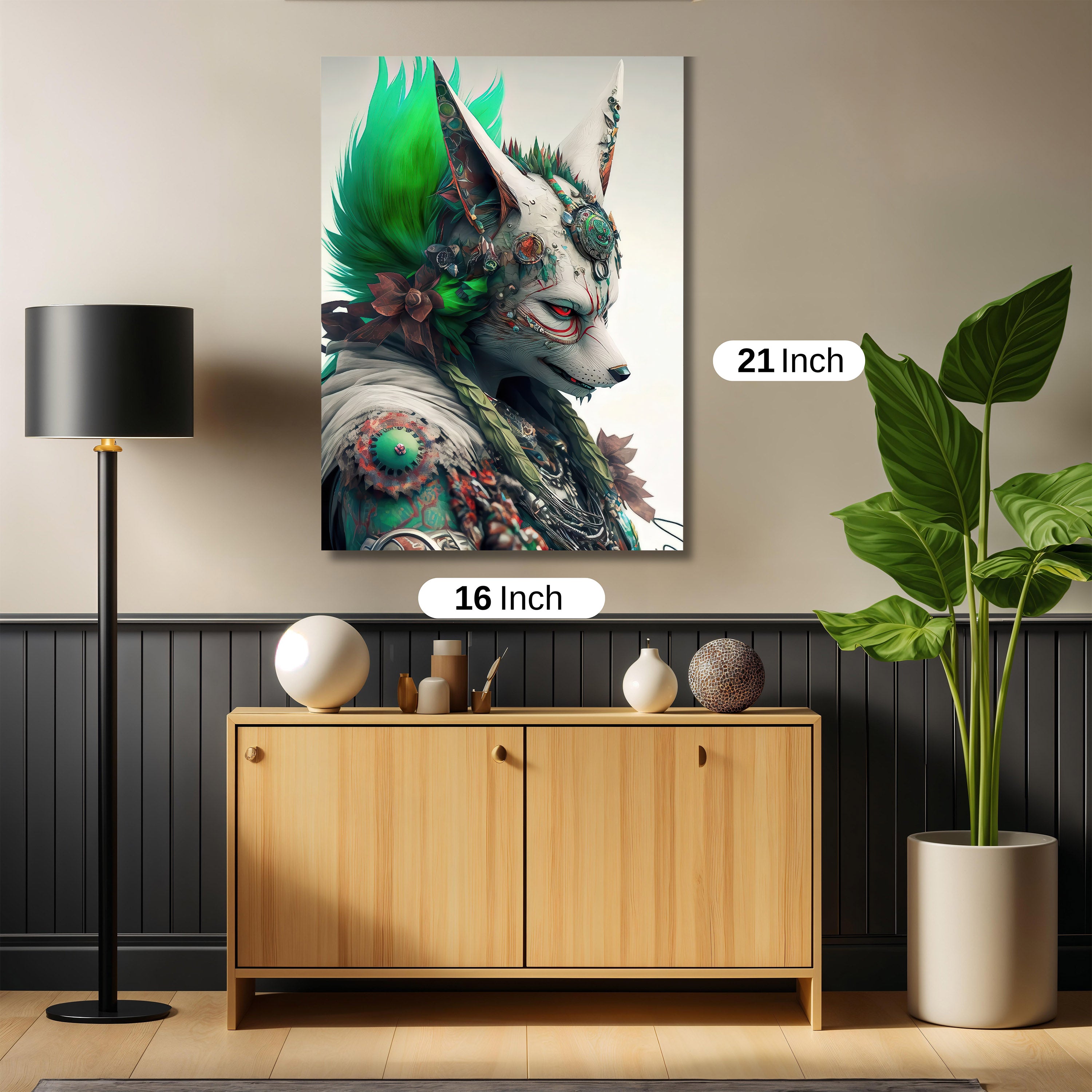 Vibrant Kitsune M