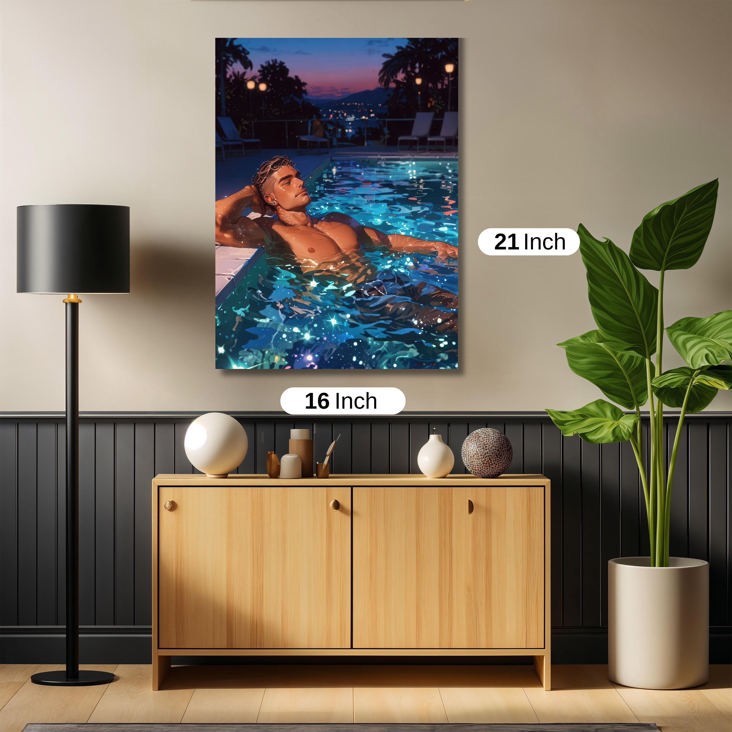 Poolside Tranquility M