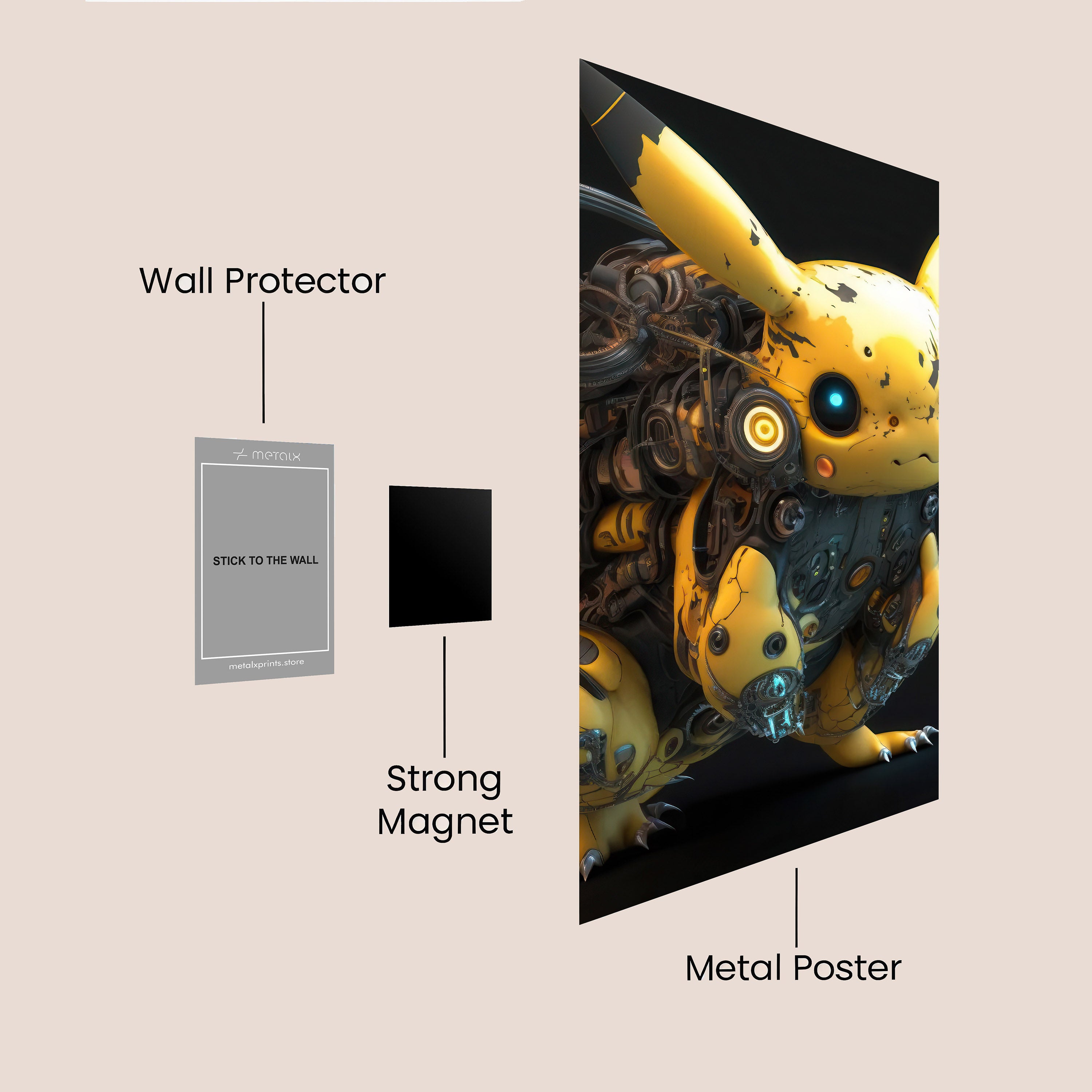 Pikachu Futurism M