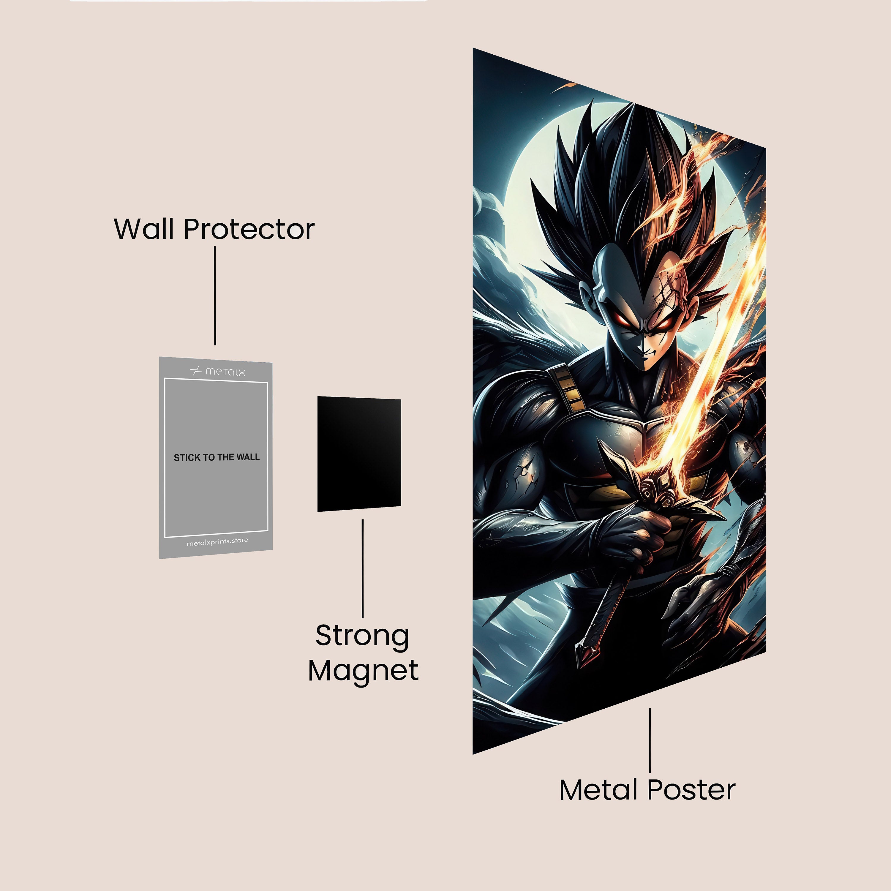 Vegeta Aflame M