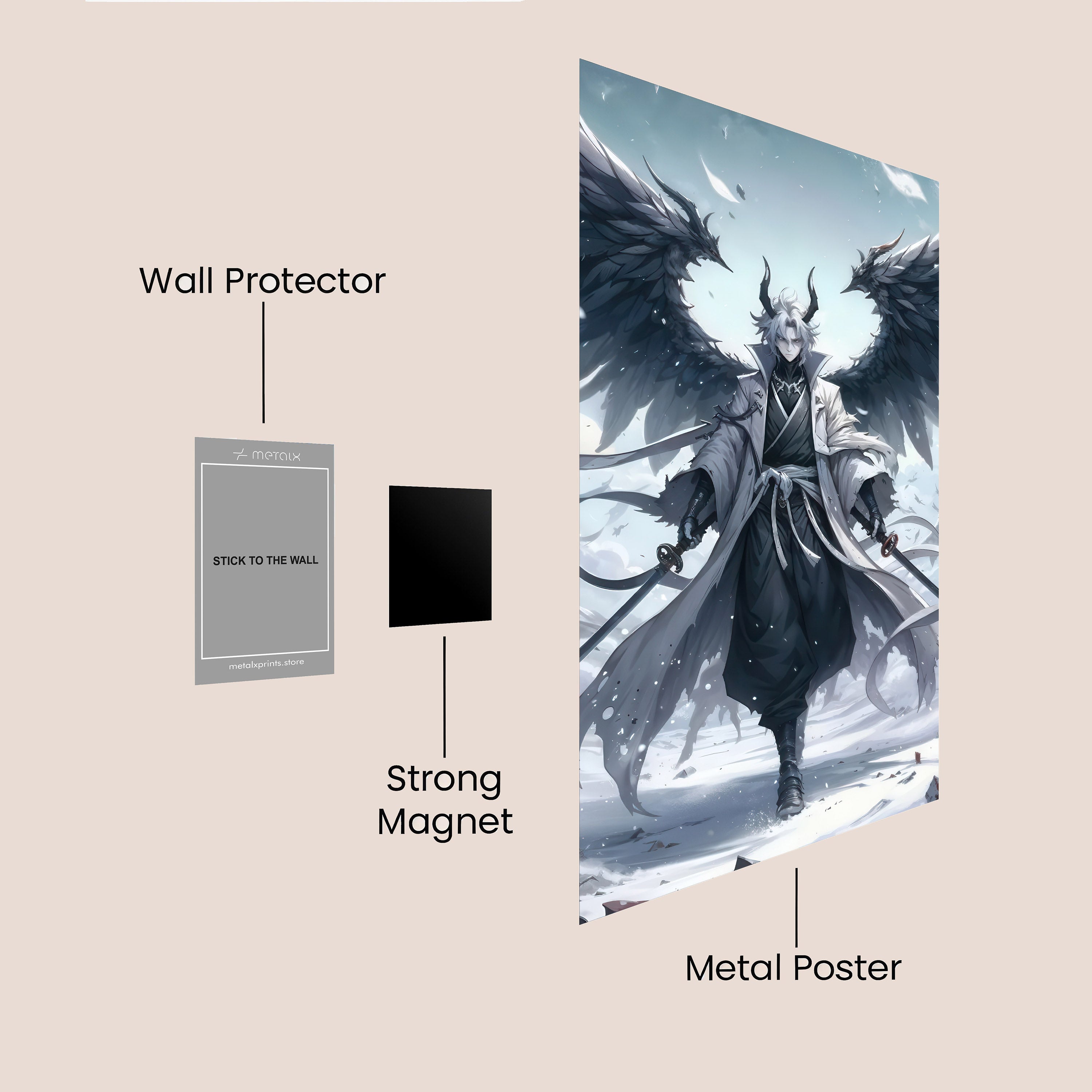 Dark Winged M