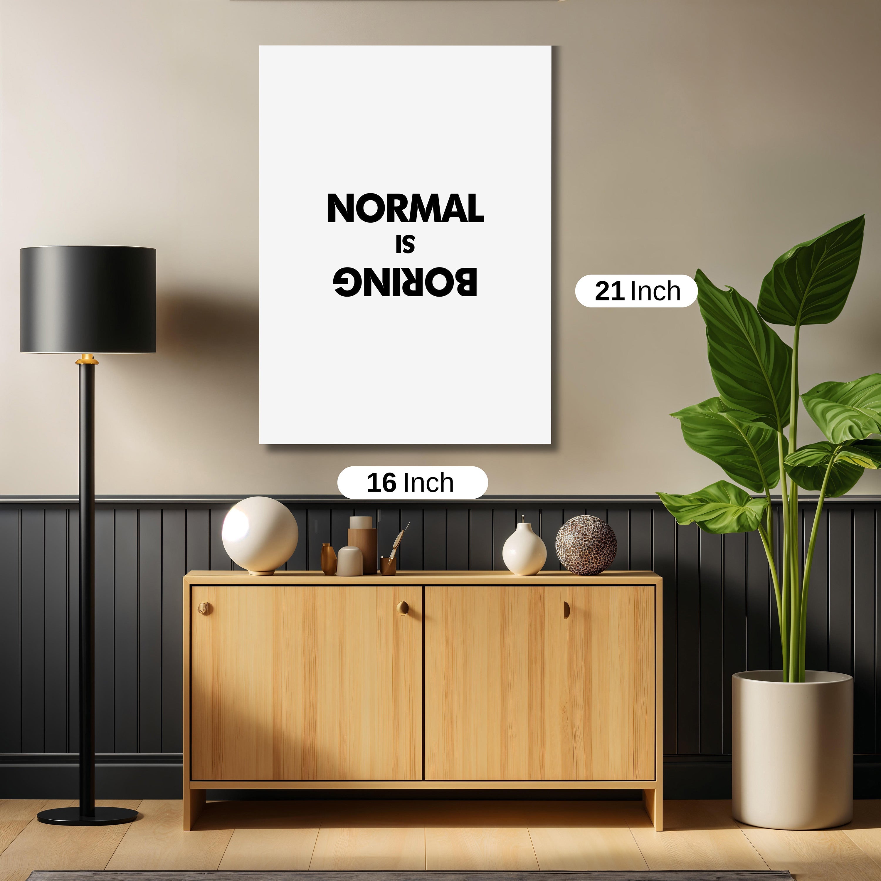 NORMAL IS BORING