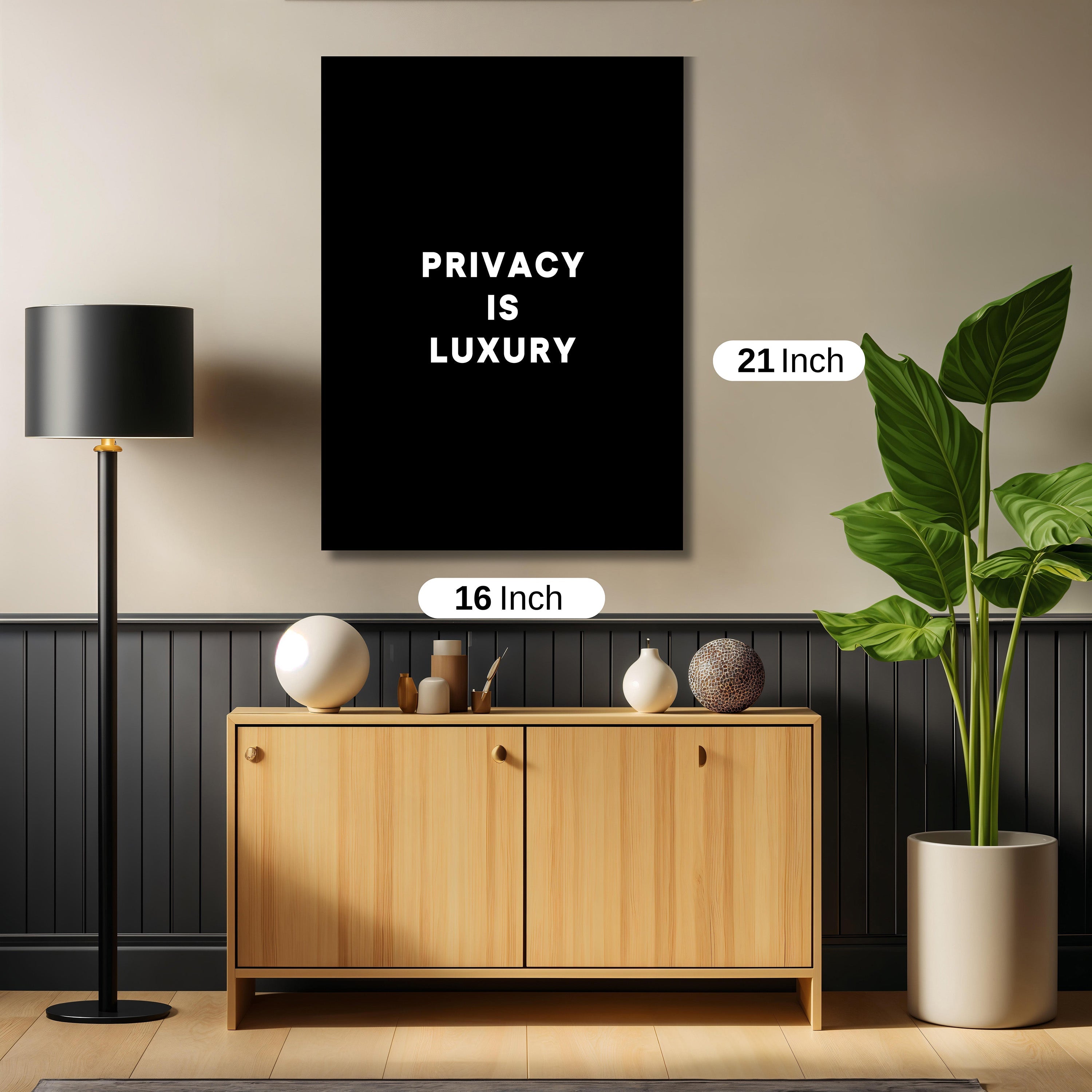 PRIVACY IS LUXURY