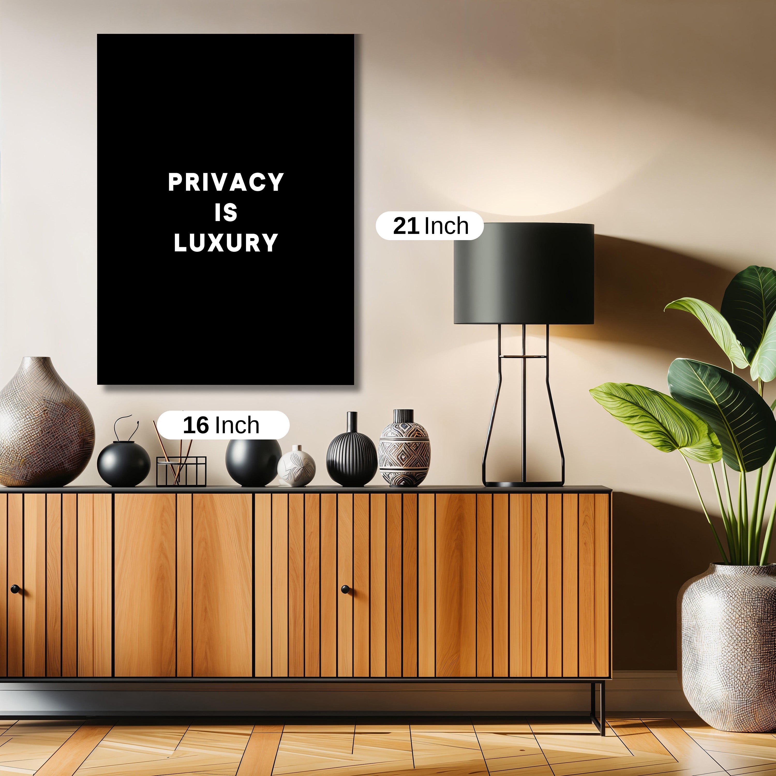 PRIVACY IS LUXURY