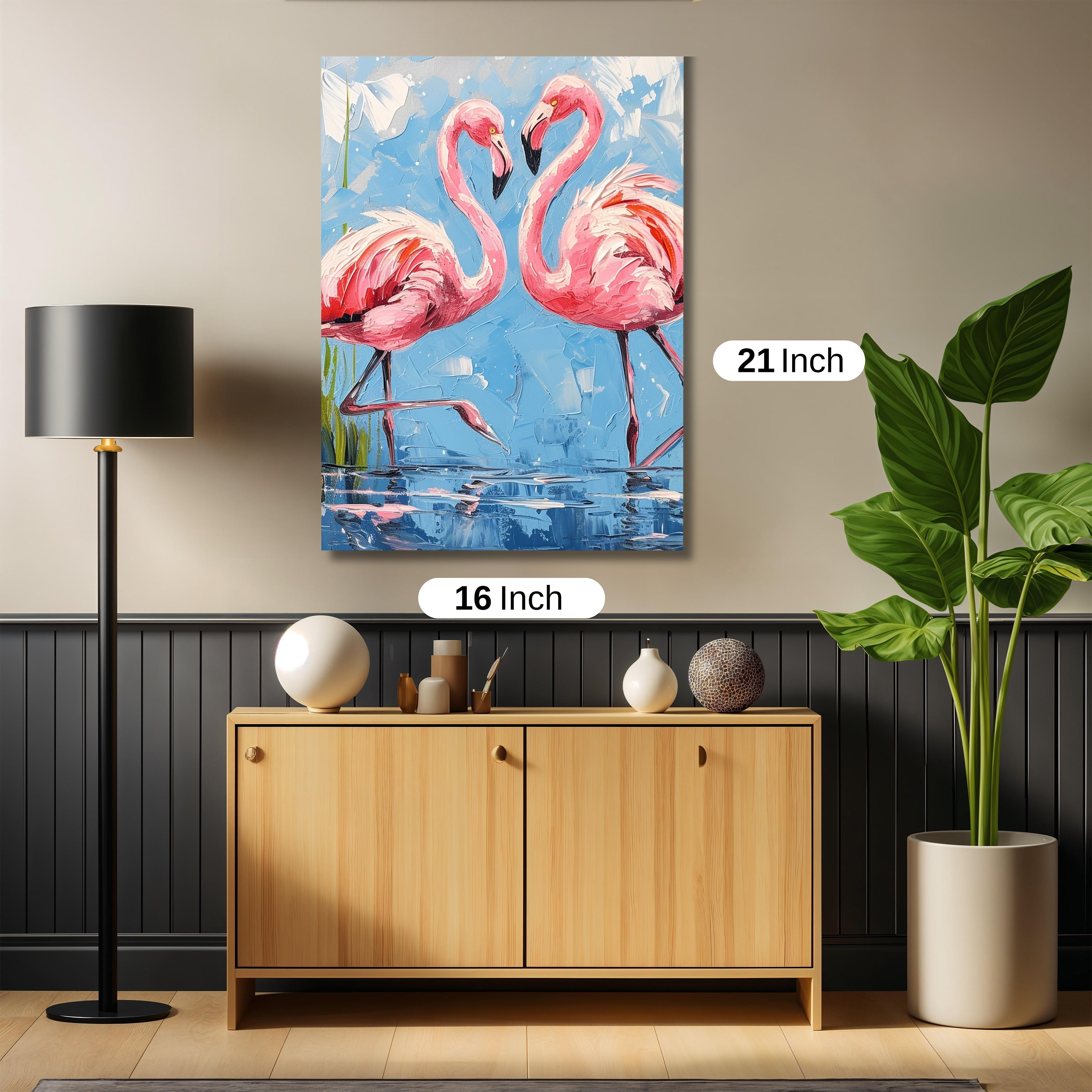 FLAMINGO LOVE ARTWORK