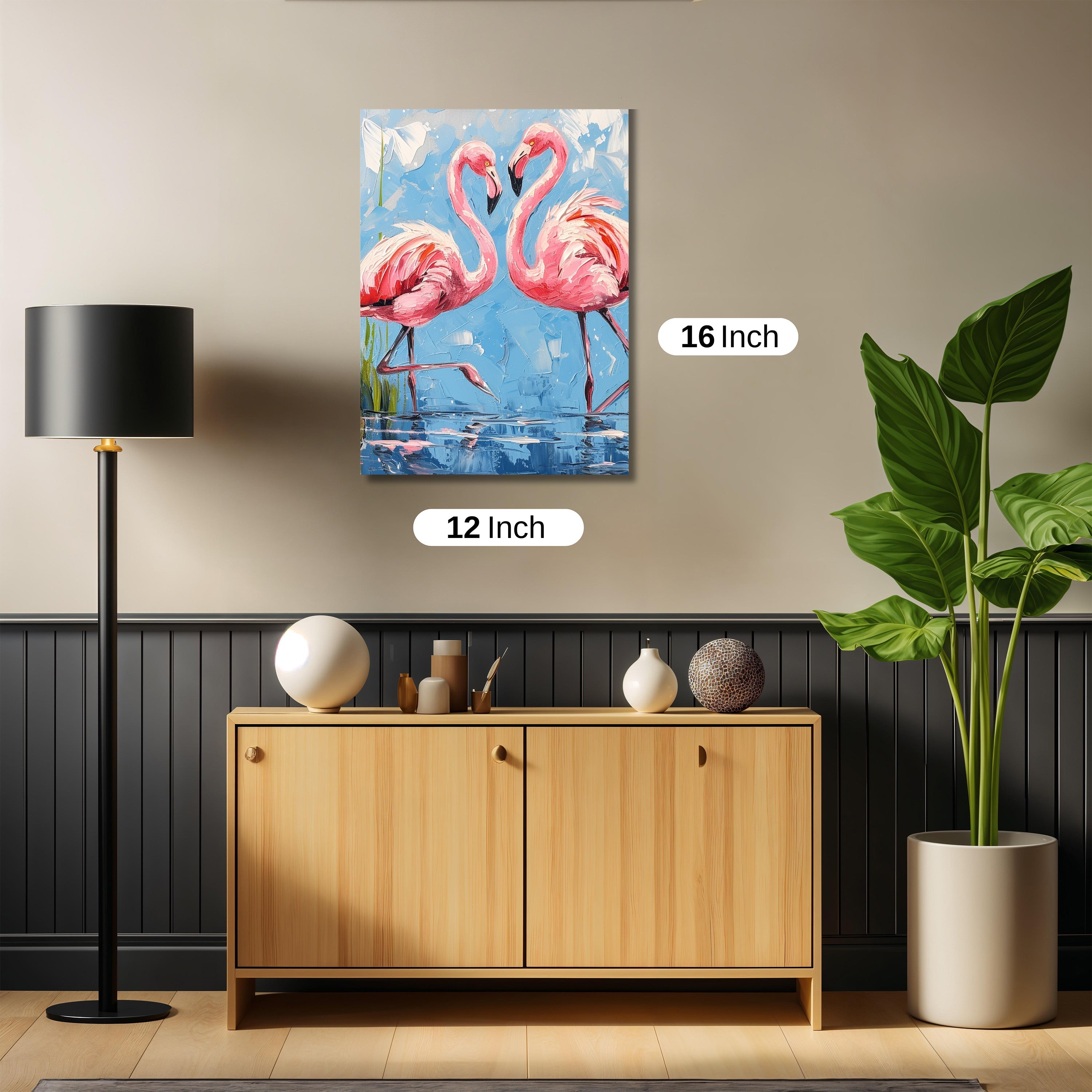 FLAMINGO LOVE ARTWORK