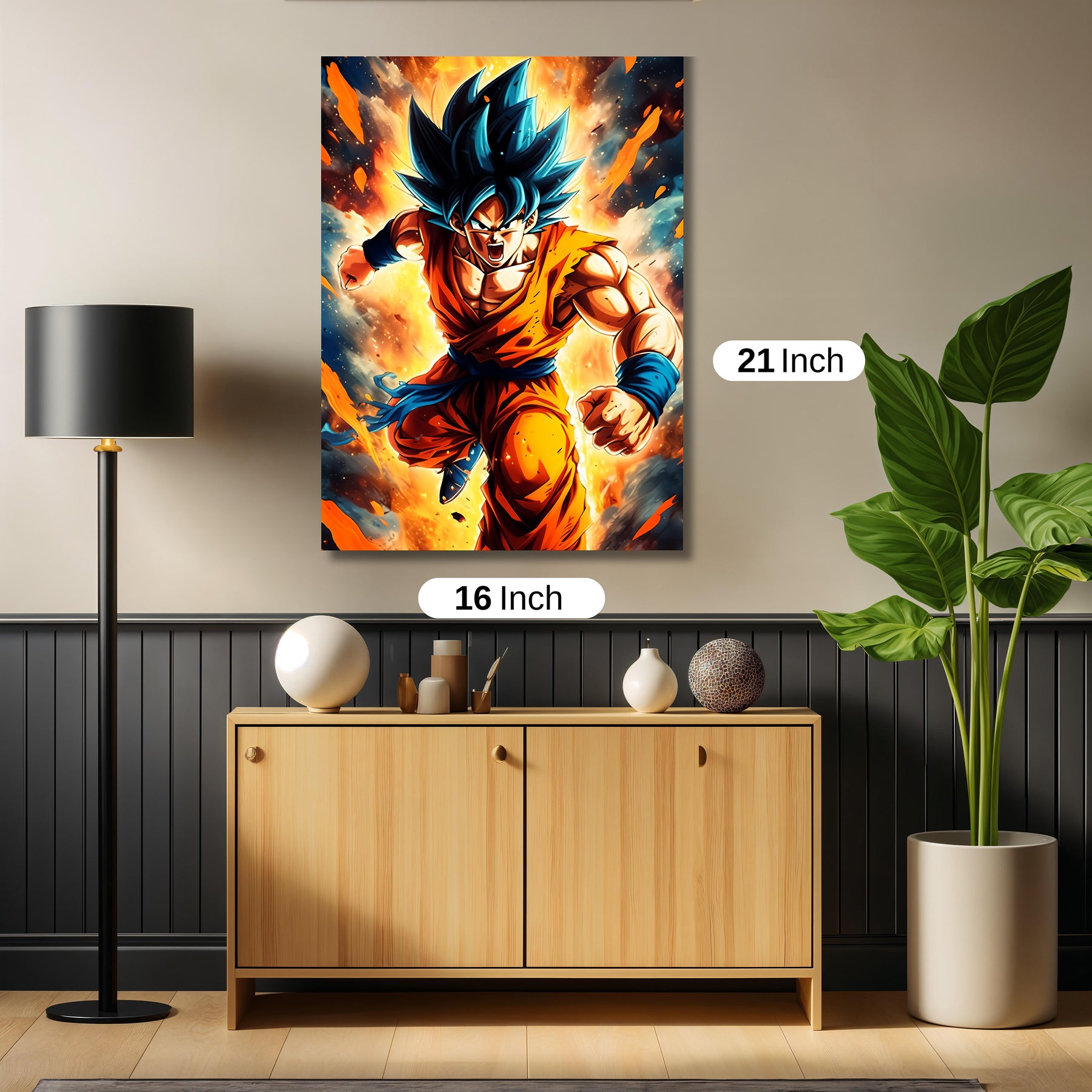 GOKU DBZ POSTER – Metalxprints