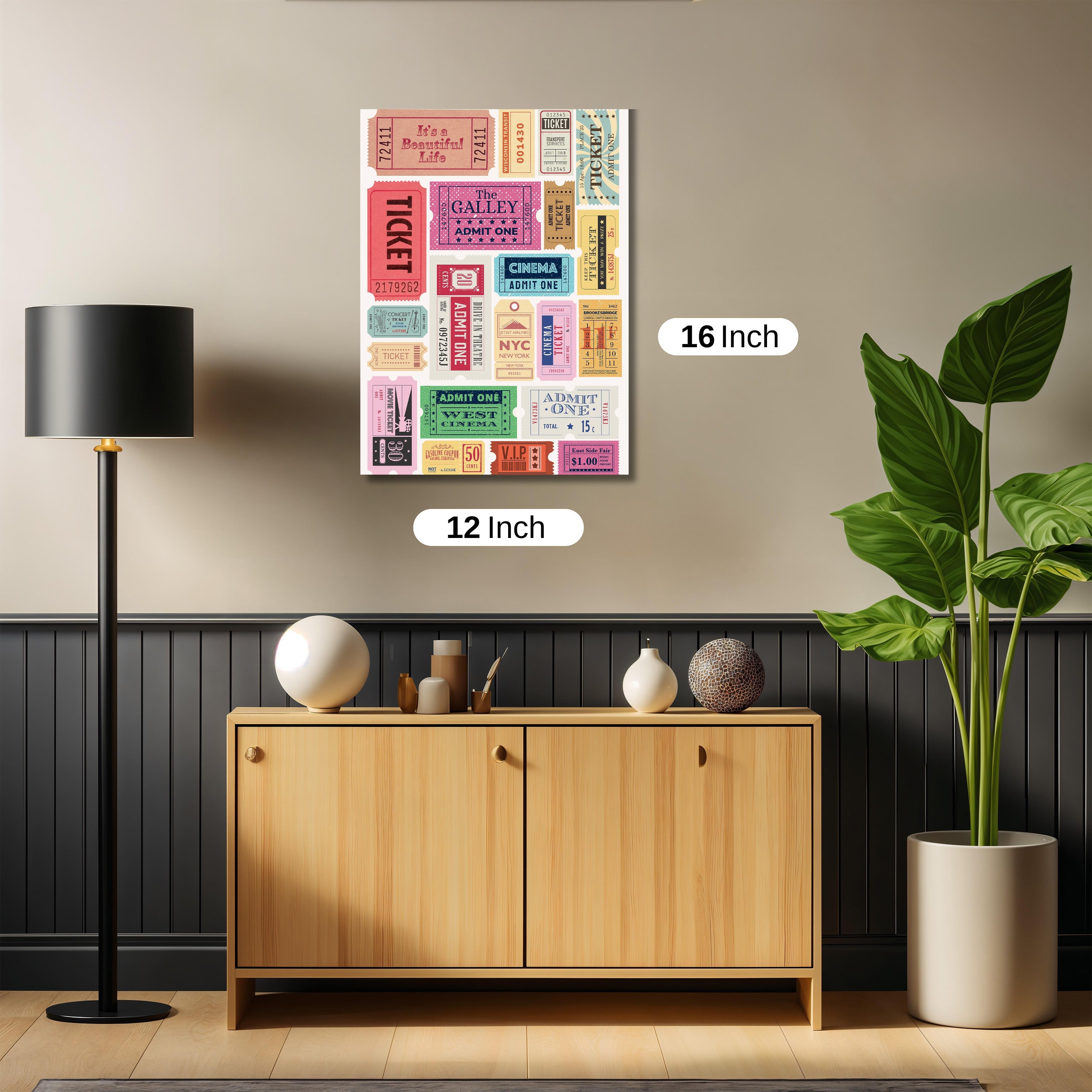 Vintage Ticket Collection artwork