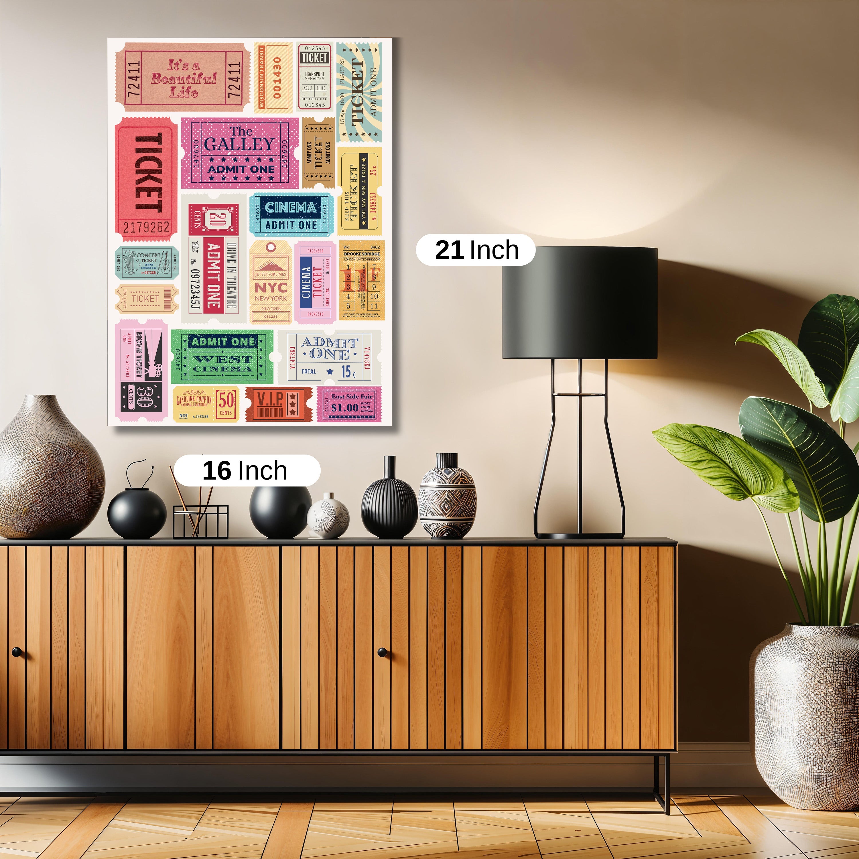 Vintage Ticket Collection artwork