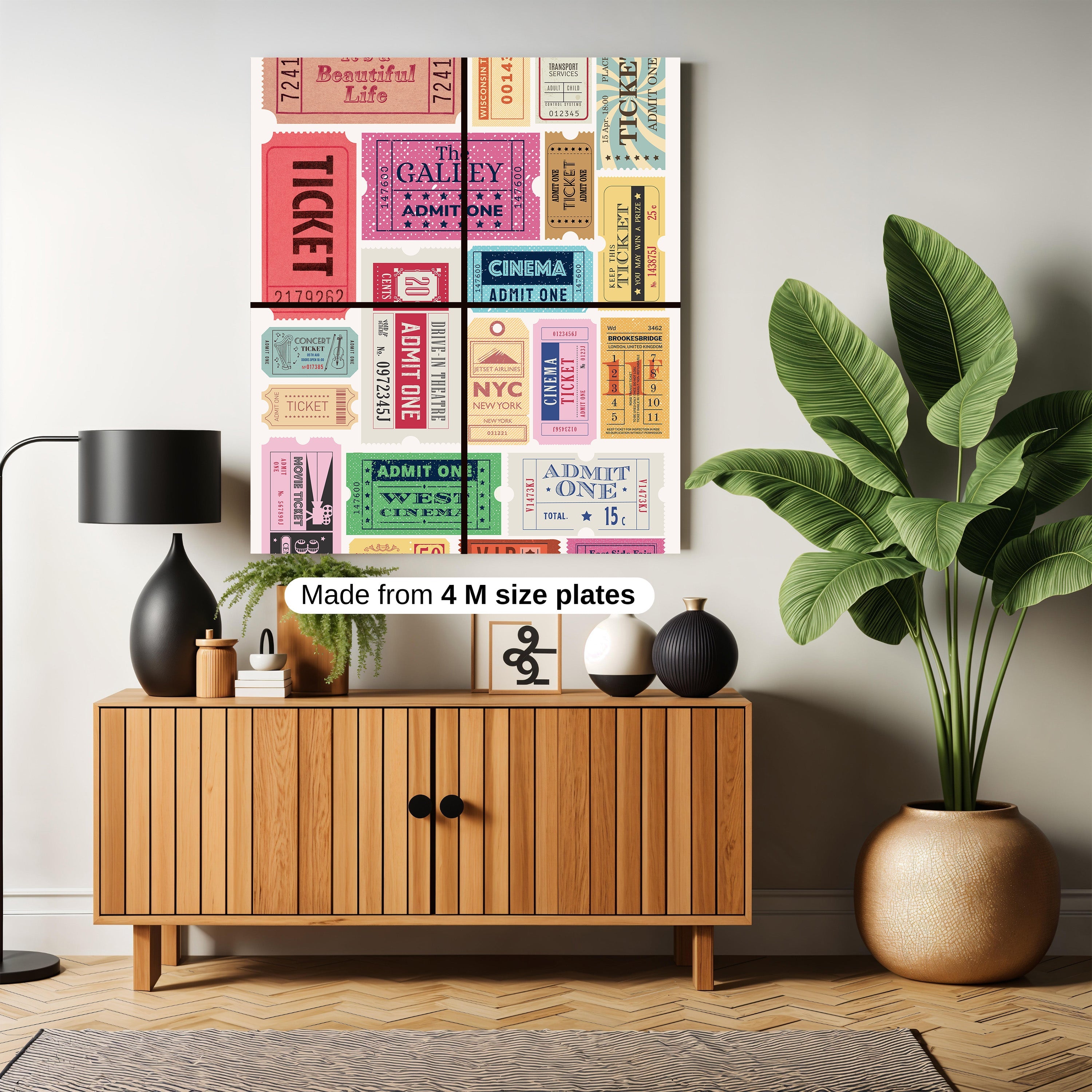 Vintage Ticket Collection artwork