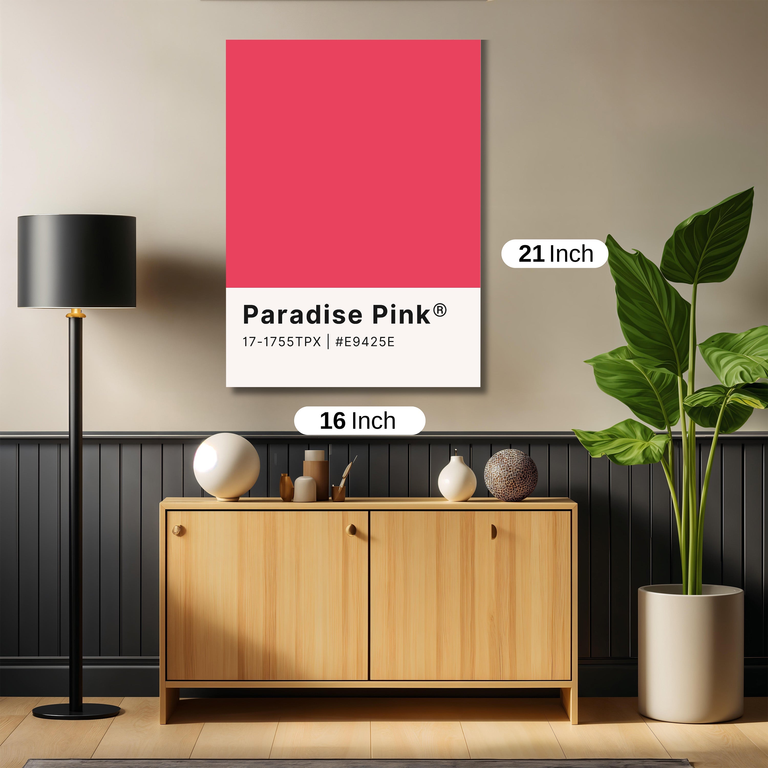 Paradise Pink color palette